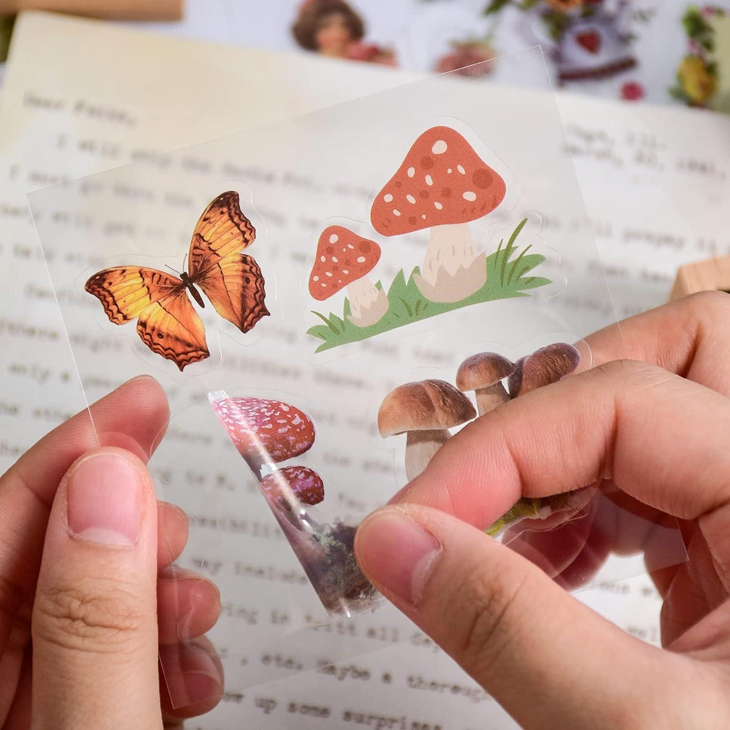 Sticker - Vintage Floral Butterfly Sticker Pack