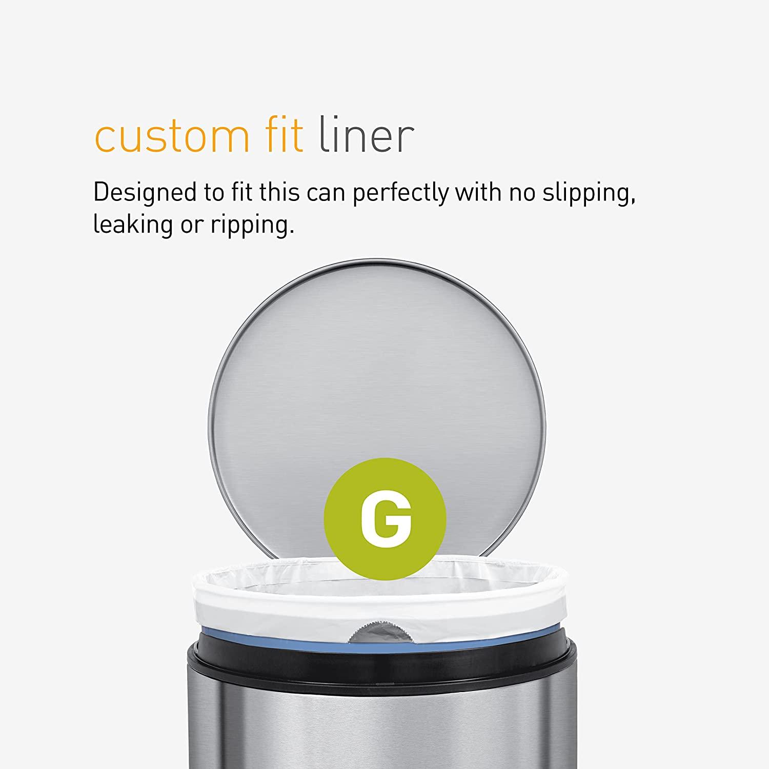 simplehuman Code G Custom Fit Drawstring Trash Bags in Dispenser Packs