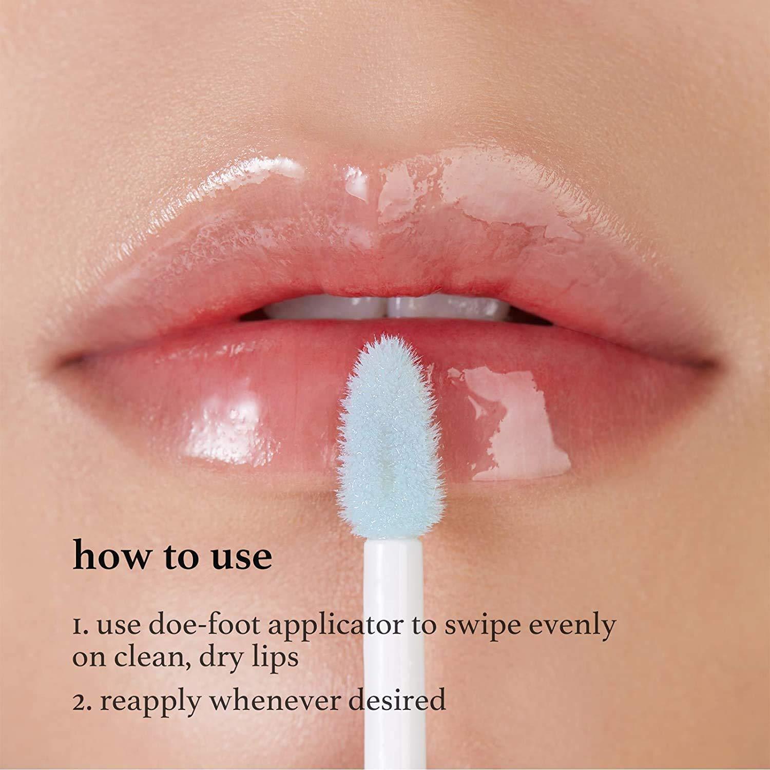 I Dew Care Glow Easy Vitamin C Lip Oil Nourishing Shine 0.12 fl oz