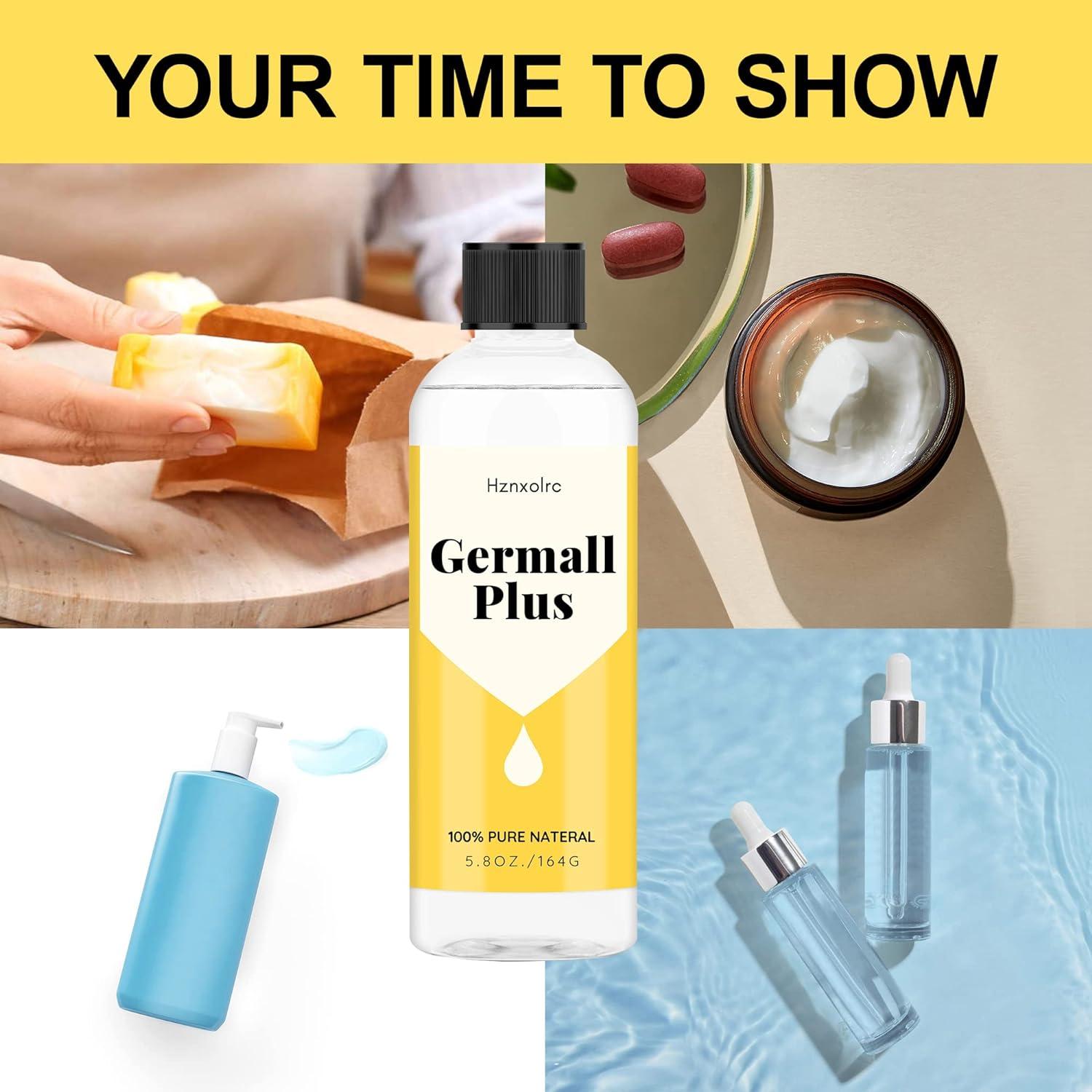 5.8 oz Liquid Germall Plus Preservative - Clear Liquid - Excellent Broad  Spectrum Natural Preservative