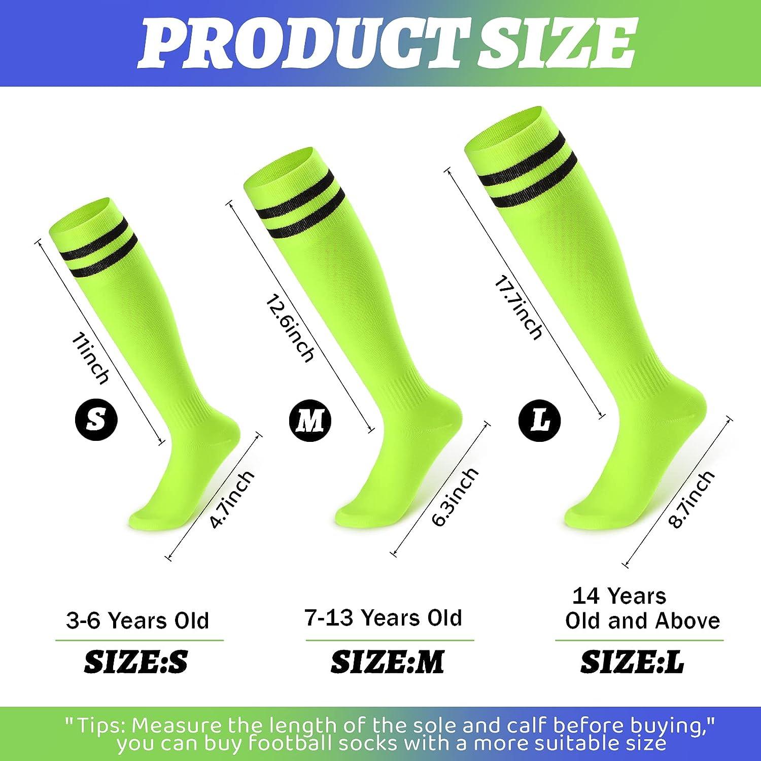 Soccer socks youth size outlet