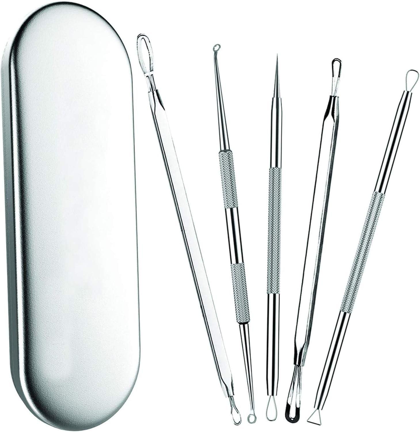 Marquee 5Piece Acne Blackhead Removal Tool Set Skin Care Essentials
