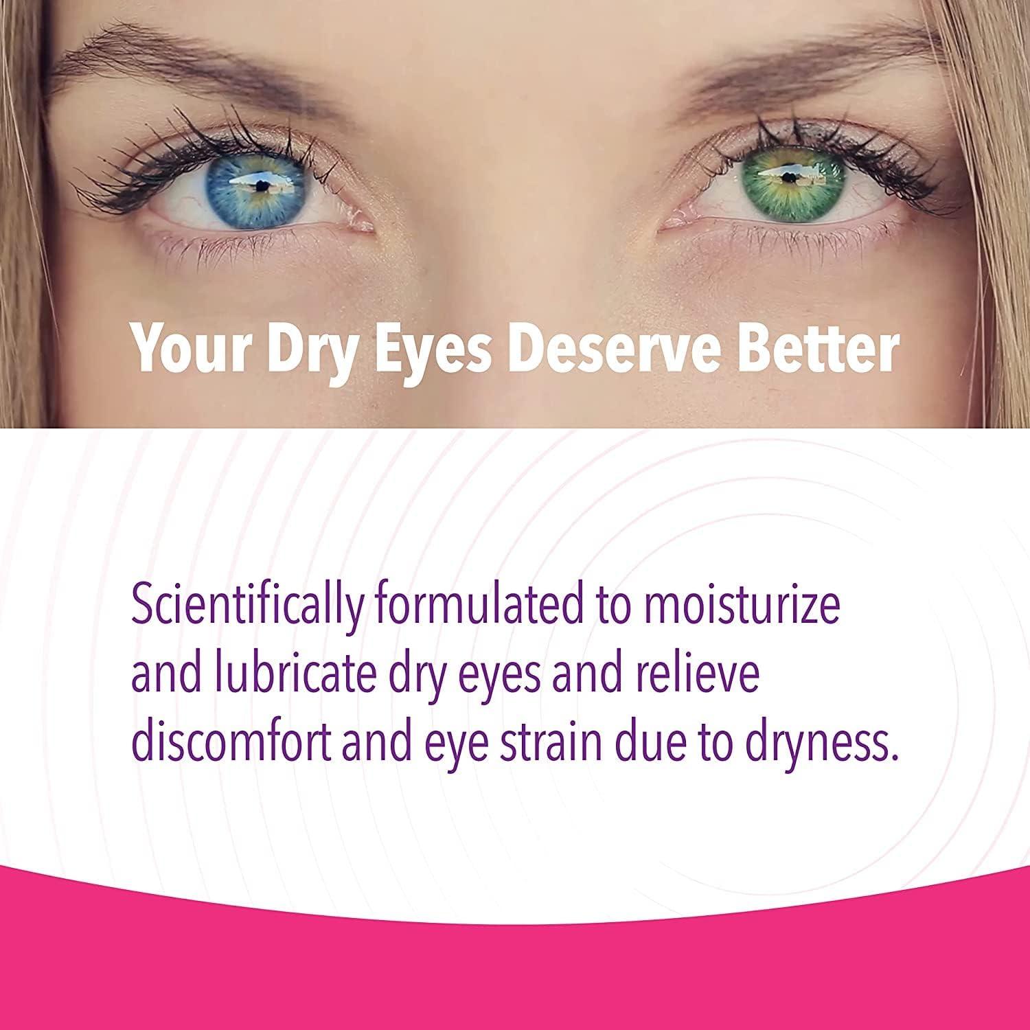 iVIZIA Sterile Lubricant Eye Drops - Preservative-Free Dry Eye Relief 0.33  fl oz (Pack of 2) - Contact Lens Friendly & Moisturizing | Buy Now with  Express International Delivery | GoSupps.com