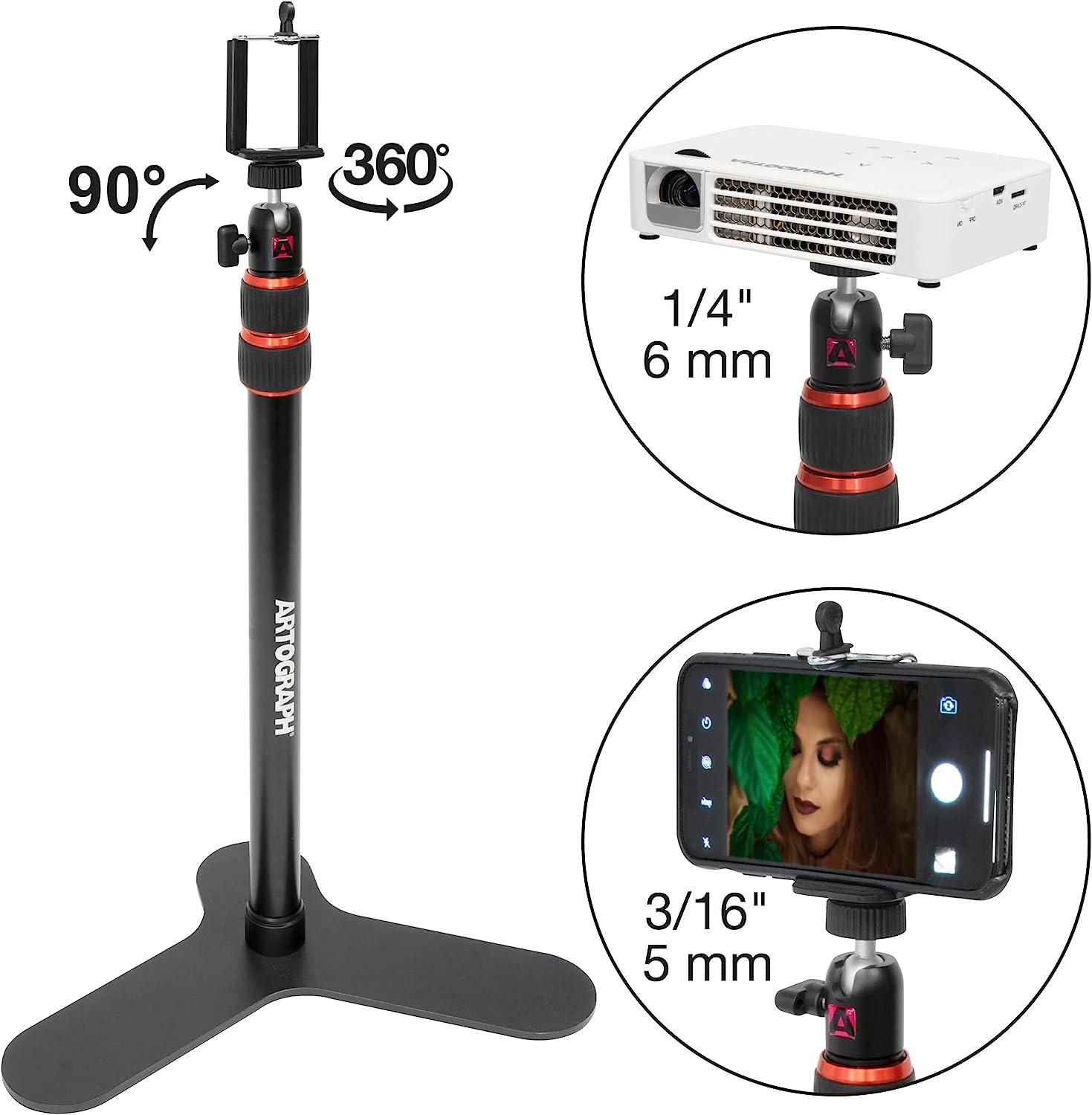 Artograph Digital Projector Table Stand, Black Projector Stand