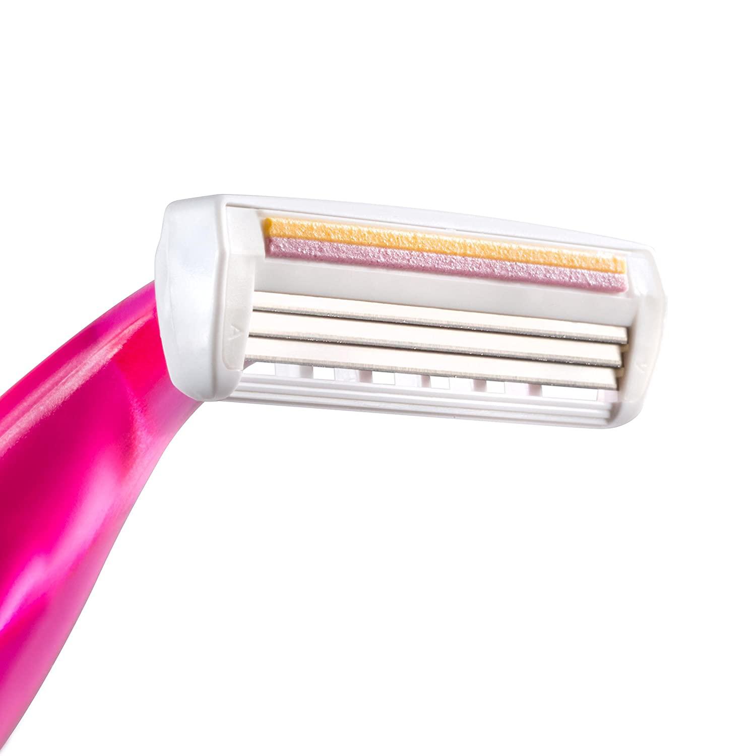 BIC Premium Shaving Razor Set with Aloe Vera and Vitamin E Lubricating