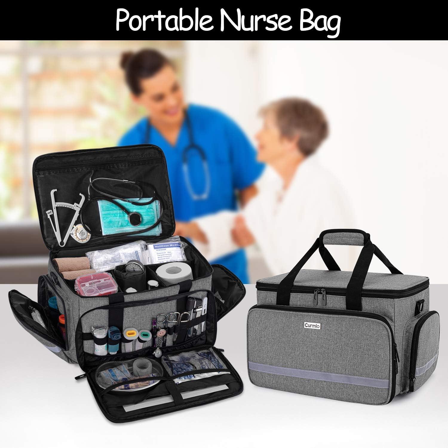 Amazon.com: Fasrom Nurse Bag for Work Nurses with Laptop Compartment, Clinical  Tote Bag for Nursing Students or Doctors, Black (Empty Bag Only) :  Clothing, Shoes & Jewelry