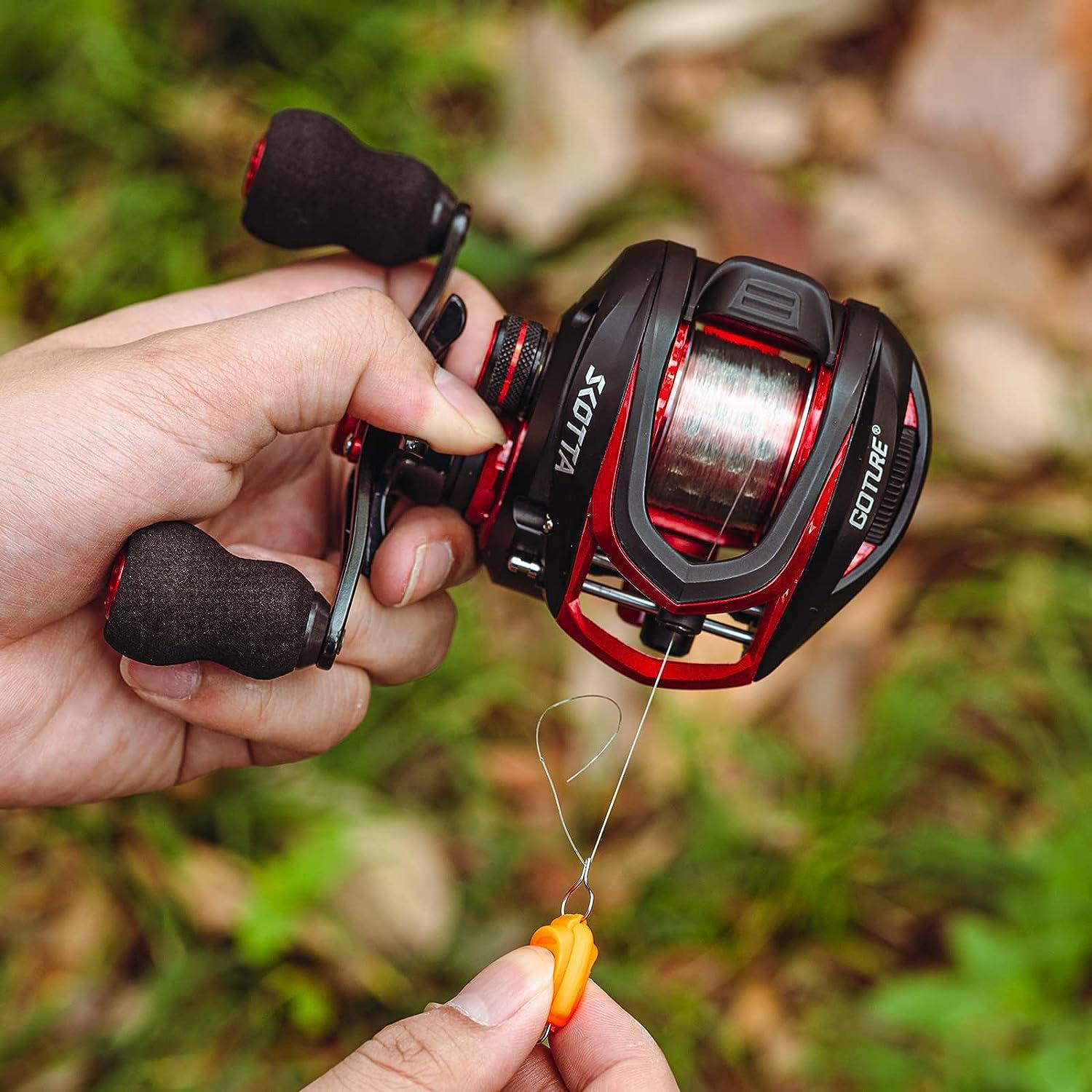  heyous Spinning Wheel Line Keeper (Red+Black) Plastic Fishing  Reel Line Cup Clamp Buckle Anti Explosion Line Fishing Line Spool with  Fishing Protection Reel Accessories : Sports & Outdoors