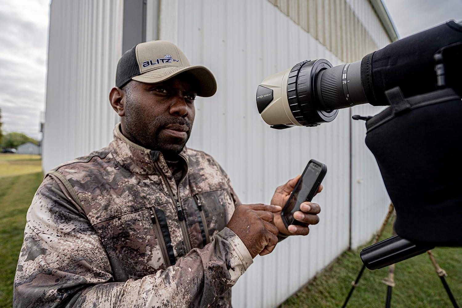 SME WiFi Spotting Scope Camera Remote Viewing, 1080p HD Quality