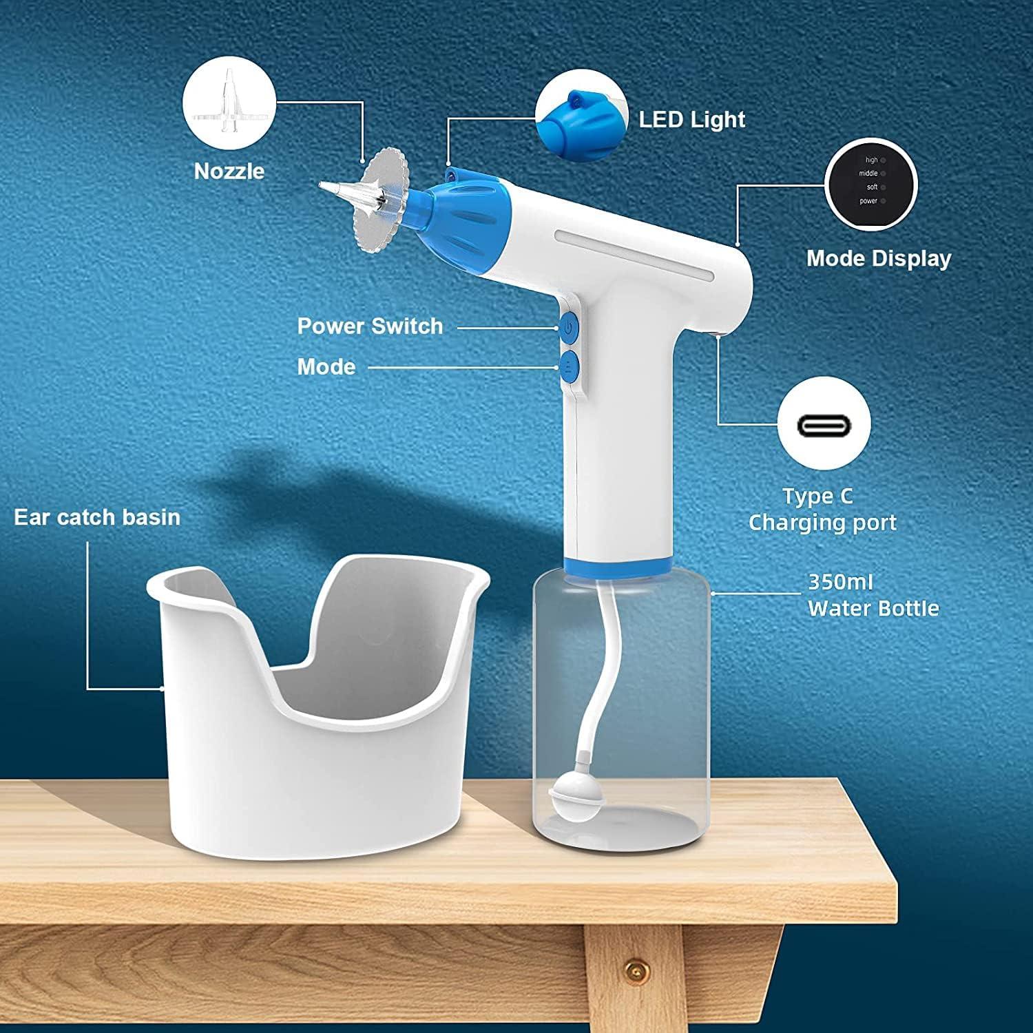 Ear Wax Removal, Electric Ear Irrigation Flushing System With 4 Adjustble Modes - View #7