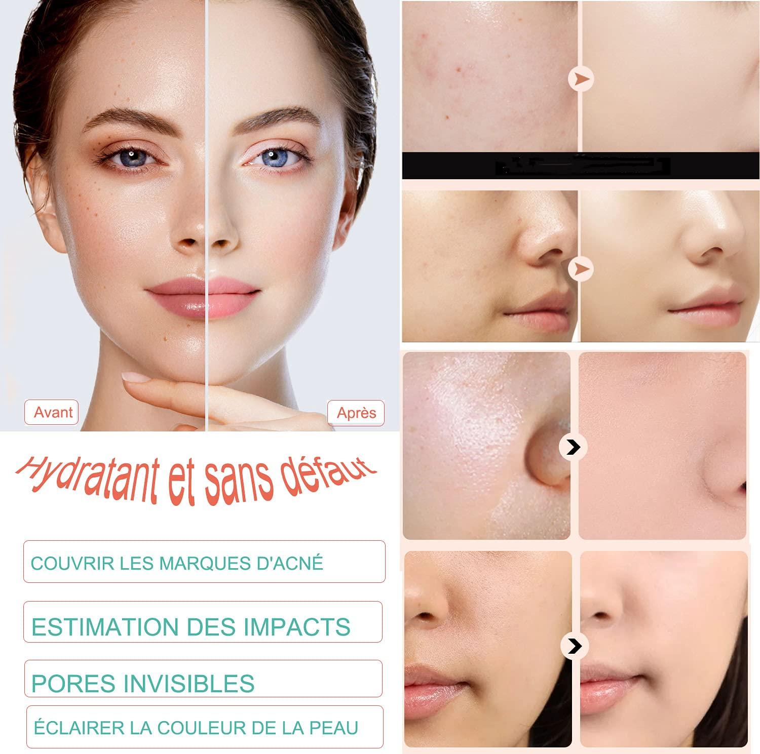 Air Cushion CC Cream Mushroom Head Liquid Foundation Moisturizing Long