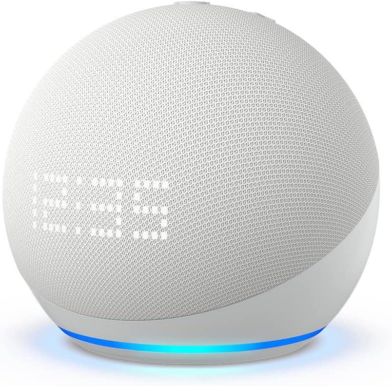 All New Echo Dot 5th Gen 2022 release with clock