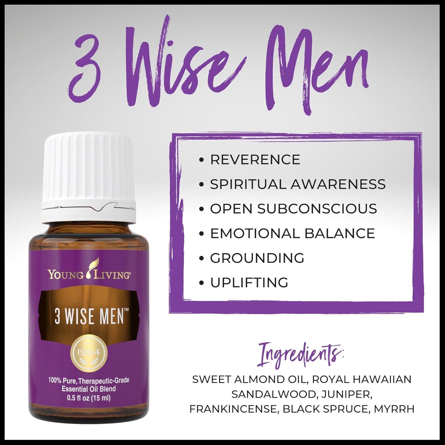 Young Living 3 Wise Men Essential Oil Blend - 15ml for