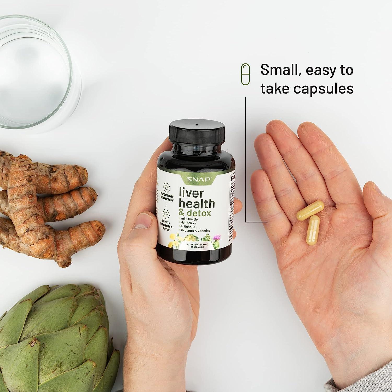 Liver Health Support Supplement Liver Cleanse Detox & Repair Formula