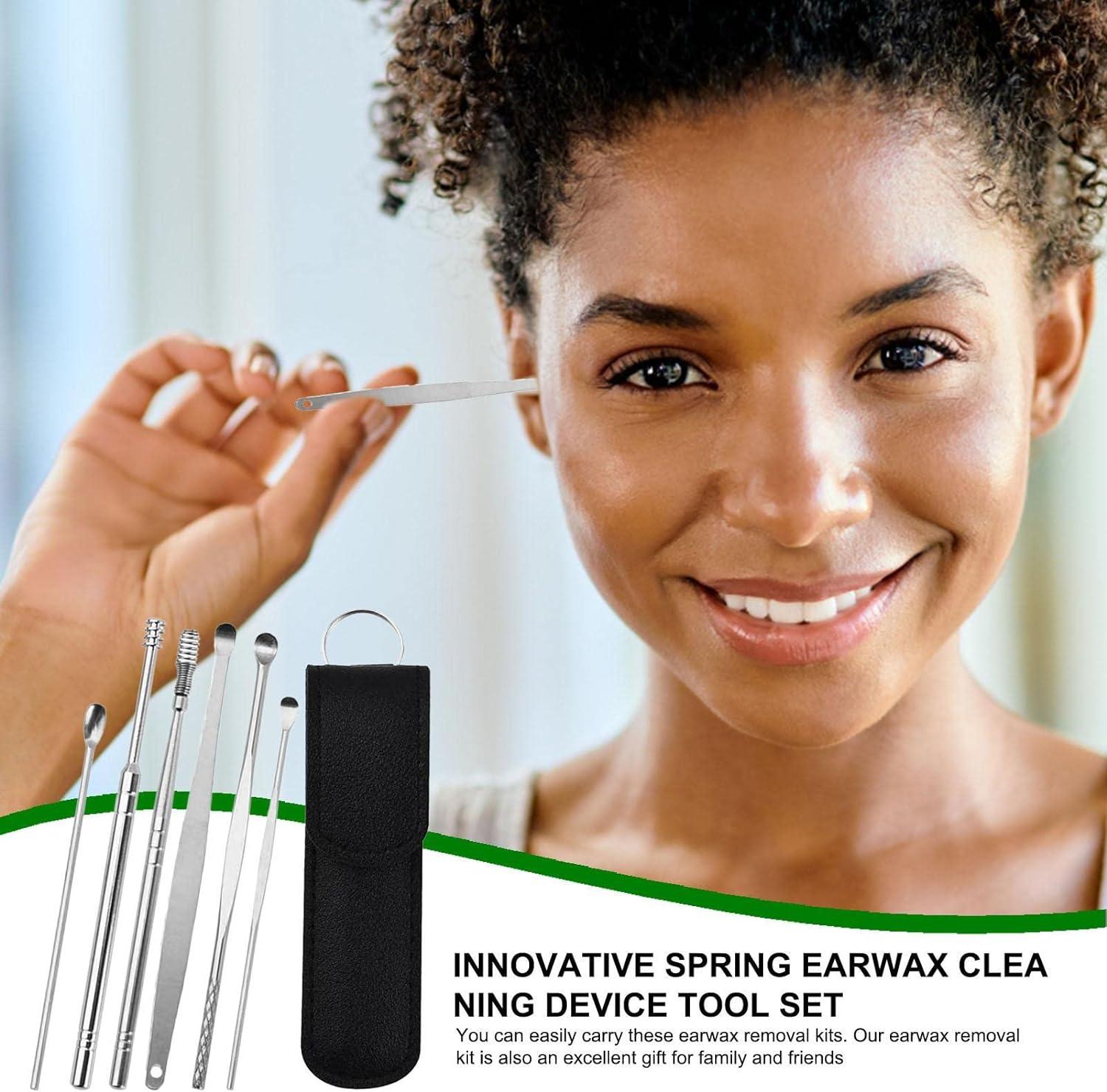 Shakven Earwax Cleaner Tool Set /Set Tool for Ear Cleaner Removal and