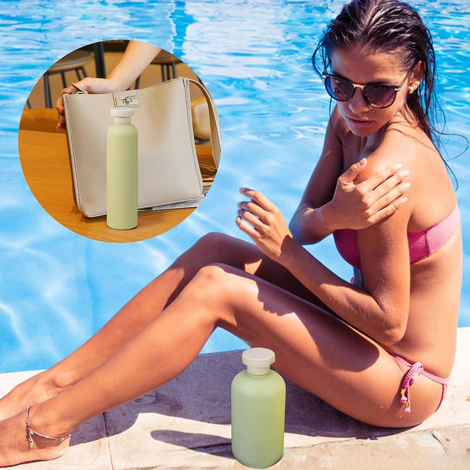 Skinny Water Bottle Workout Beach & Pool Water Bottle 