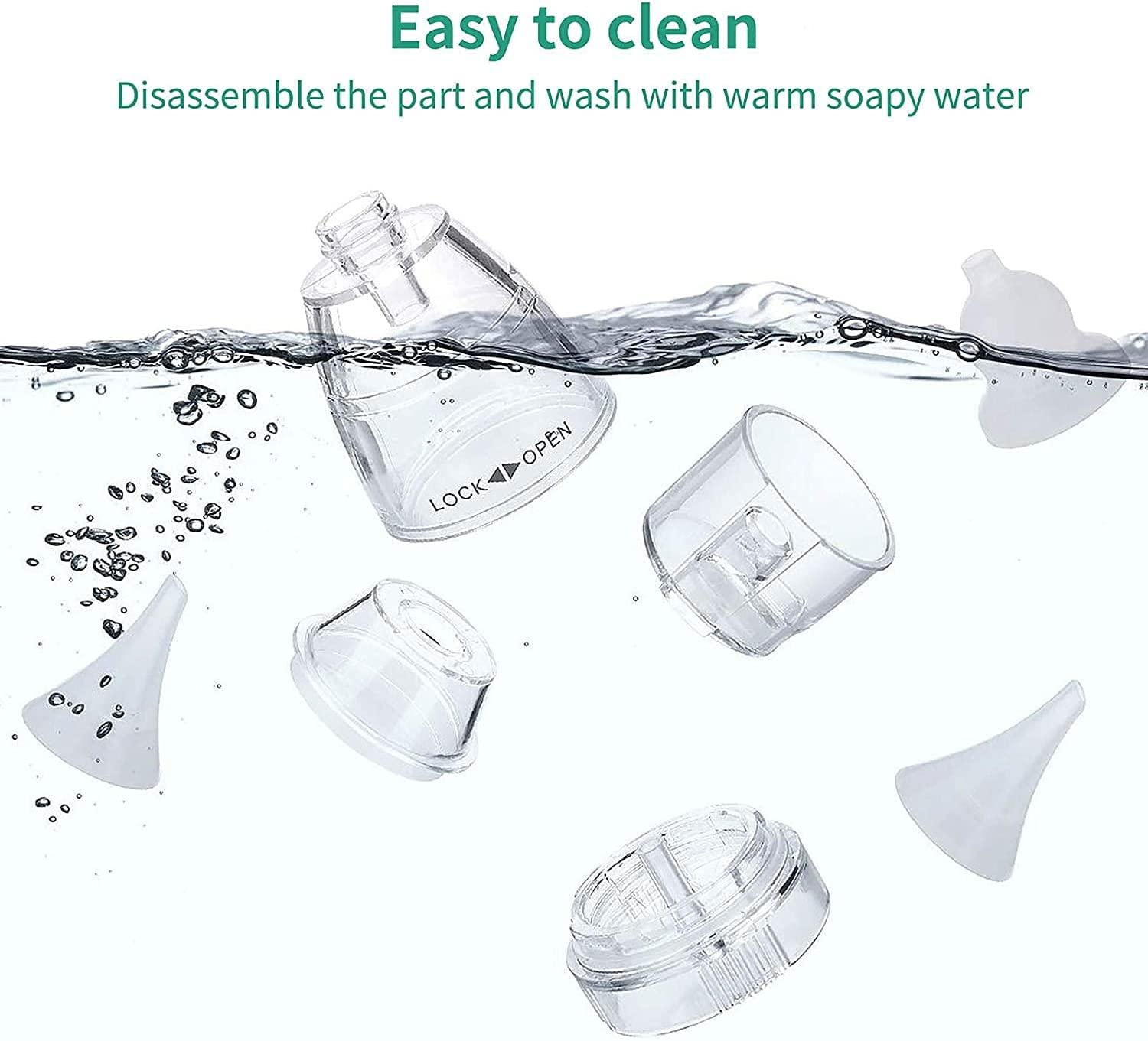 GROWNSY Nasal Aspirator for Baby, Electric Nose Aspirator for Toddler