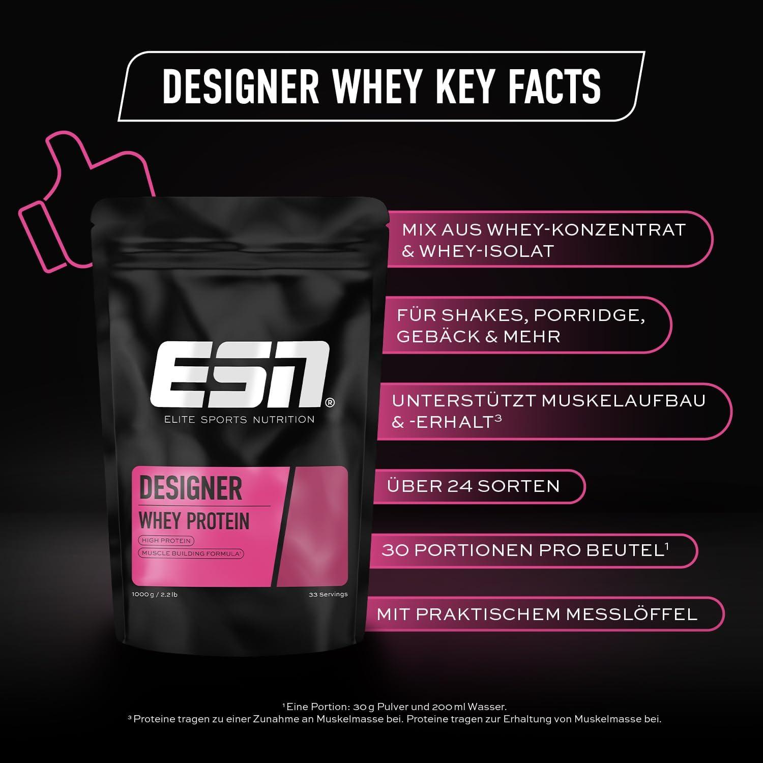 ESN Vegan Designer Protein 910g Ab € 69,90 | Preisvergleich Bei