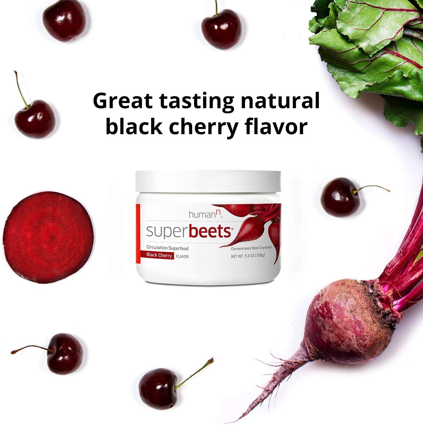 HumanN SuperBeets Circulation Superfood Concentrated Beet Powder