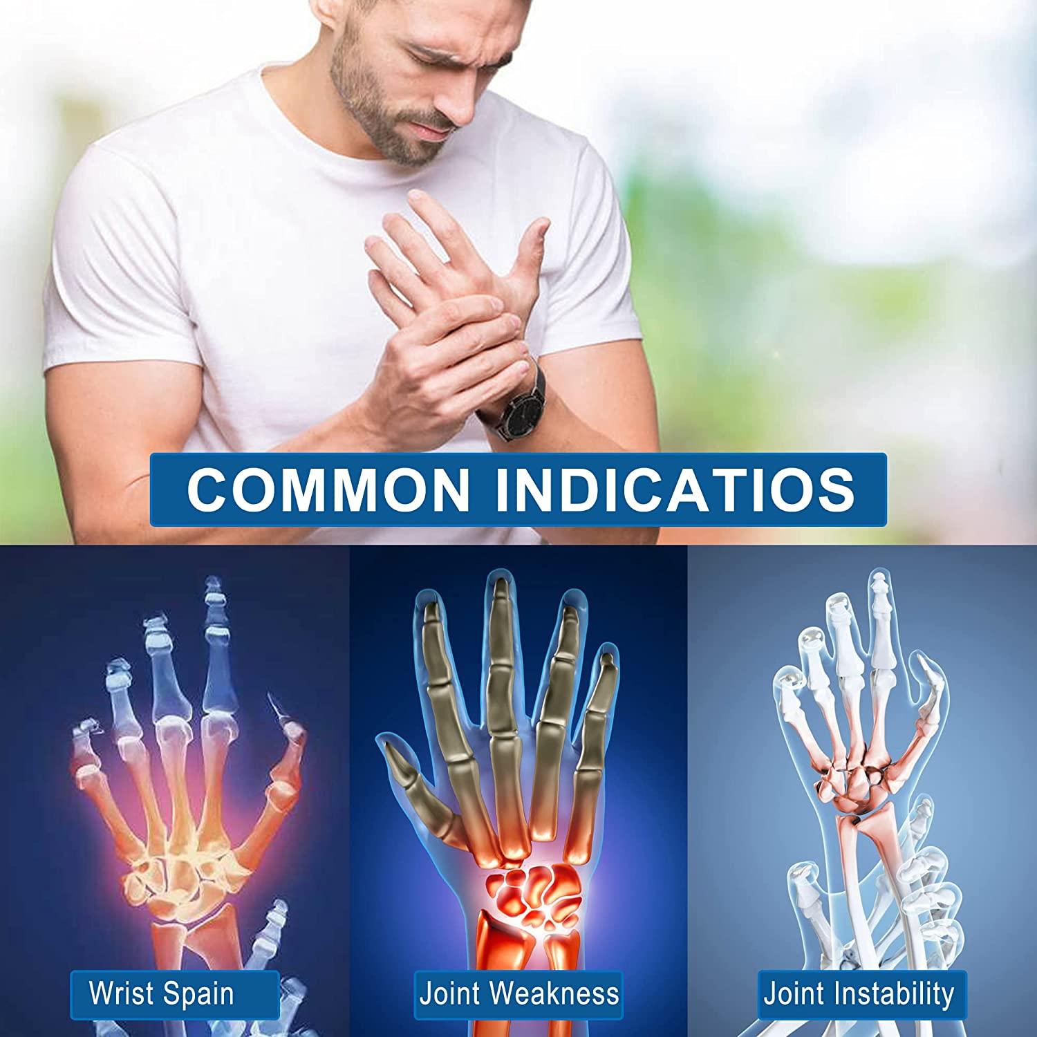 KKOOMI Wrist Brace for Carpal Tunnel, Wrist Wraps, Carpal Tunnel Wrist