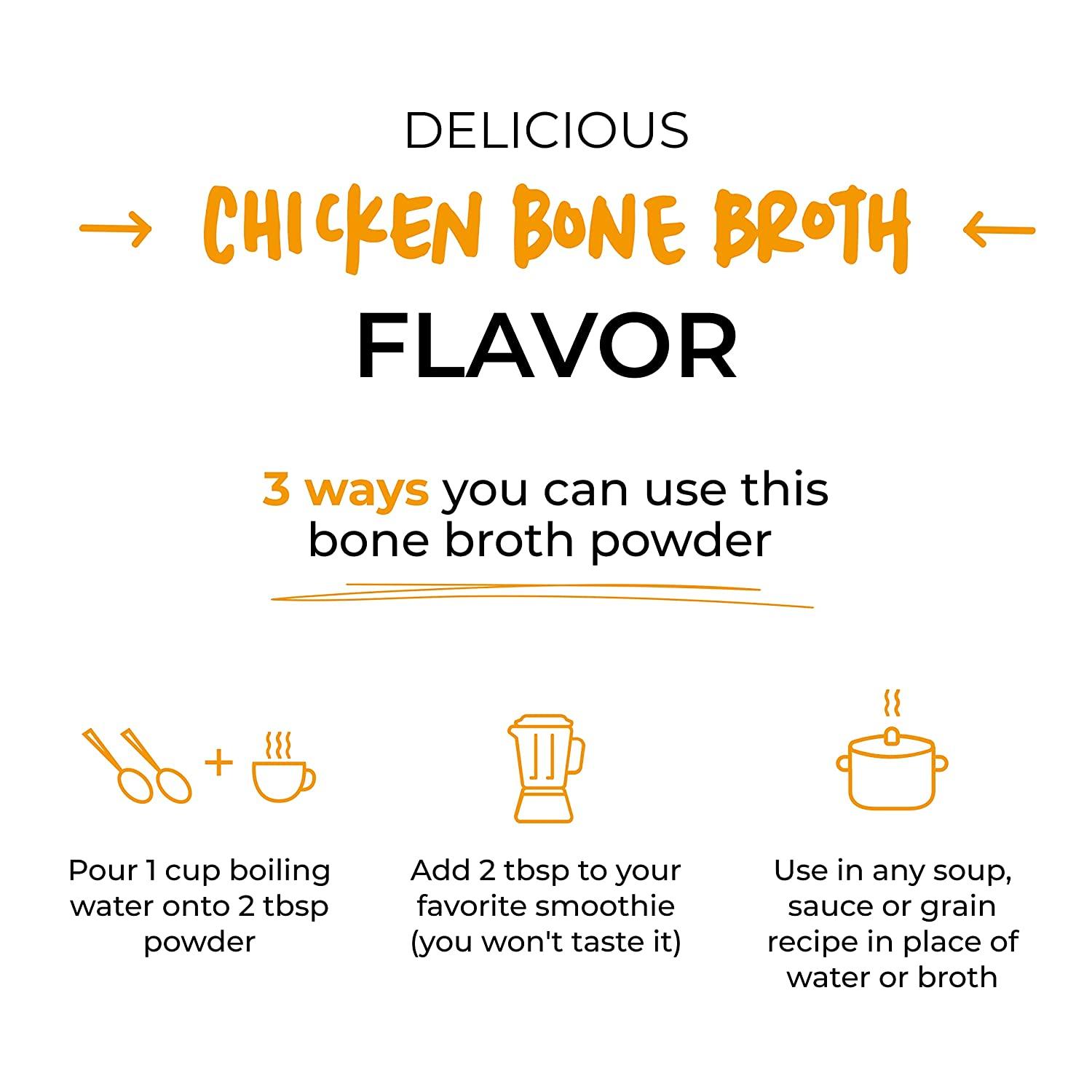 Bluebird Provisions Bone Broth Natural Chicken Flavor Bone Broth