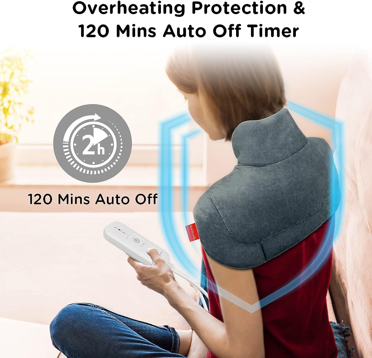 Comfytemp Weighted Heating Pad for Neck and Shoulder Electric Heat Pad