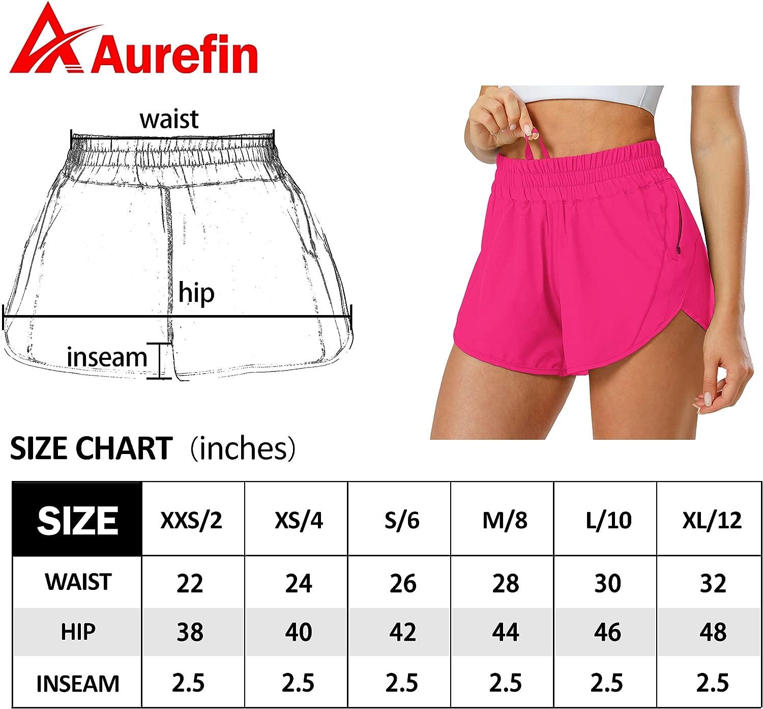 Women's 7 Inches Running Athletic Shorts with Liner – Little