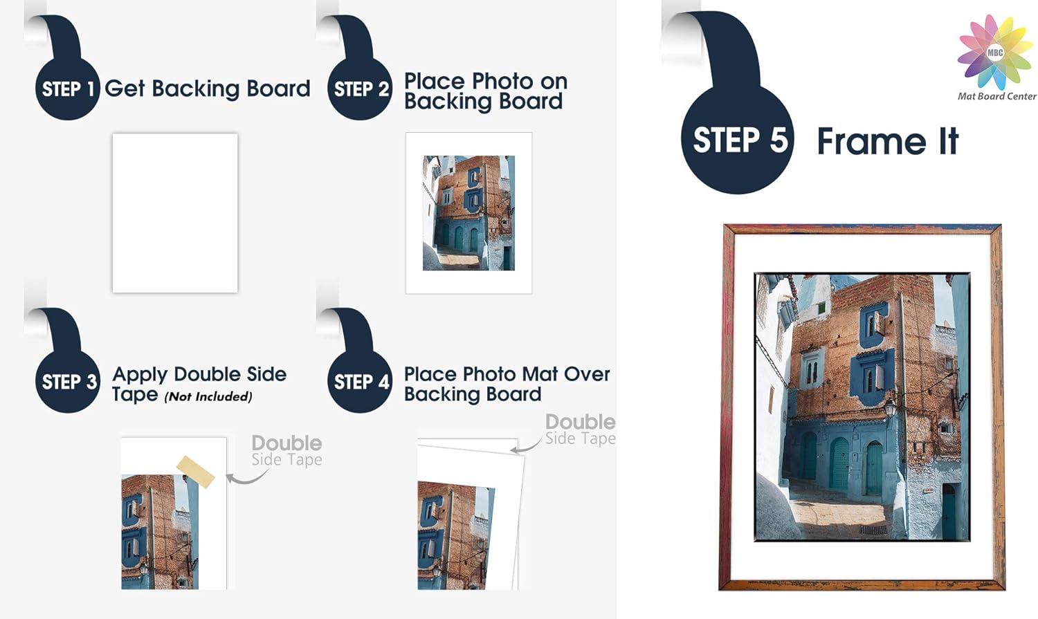 Mat Board & Backing Board for Picture Frames