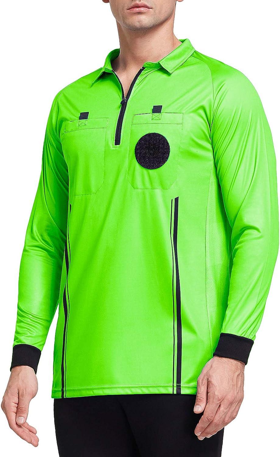 Buy FitsT4 Pro Soccer Referee Jersey Short Sleeve Ref Shirts at