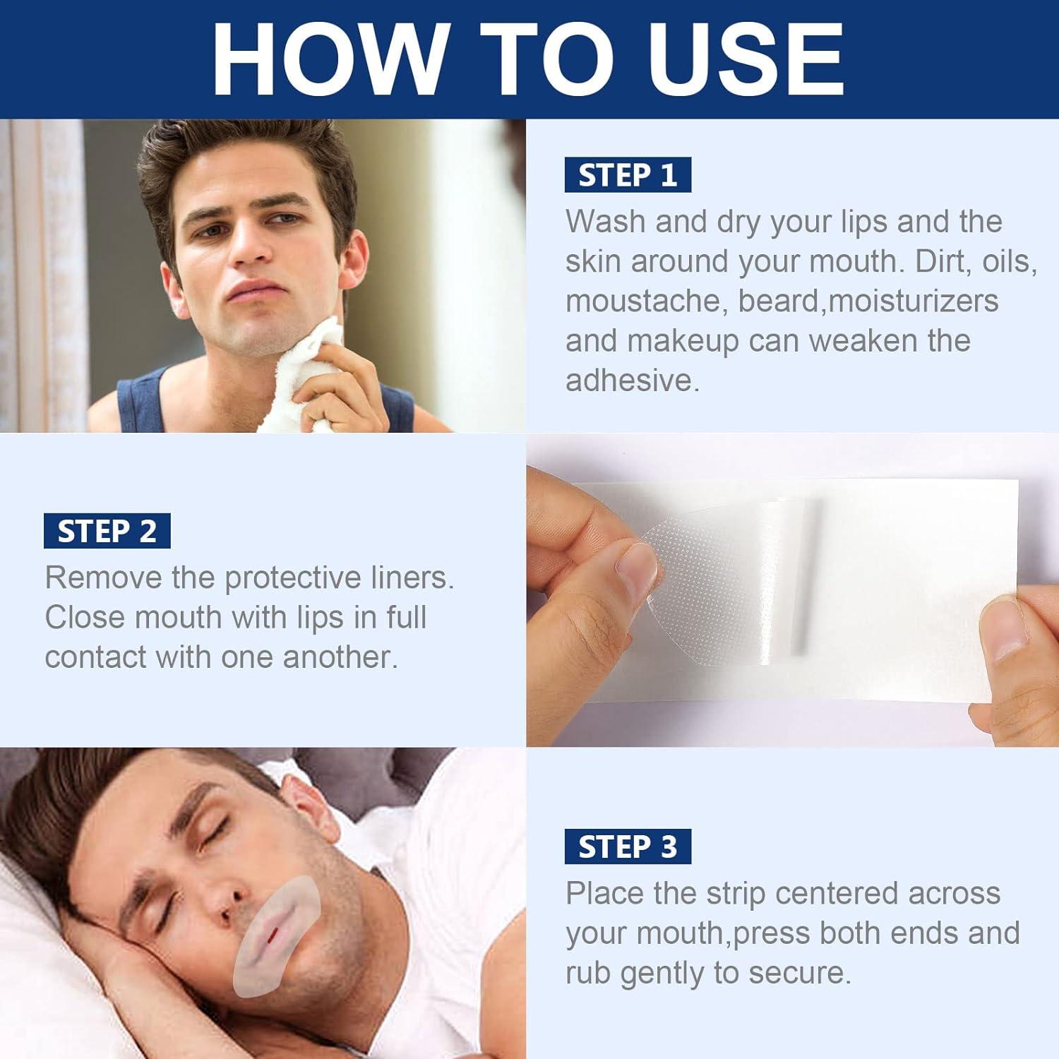 Mouth Tape for Sleeping Stop Snoring and Sleep Talk with Mouth Sleep