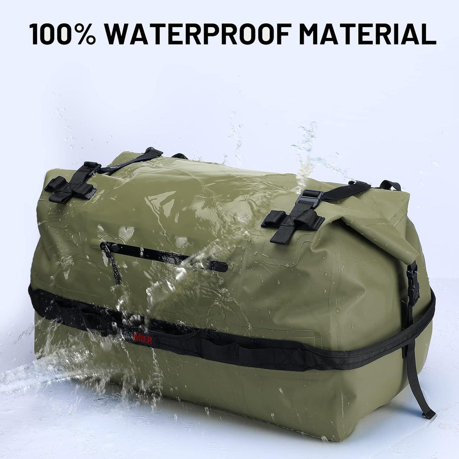 Waterproof Backpack Sack Roll-Top Closure Dry Bag | MIER | Reviews on  Judge.me