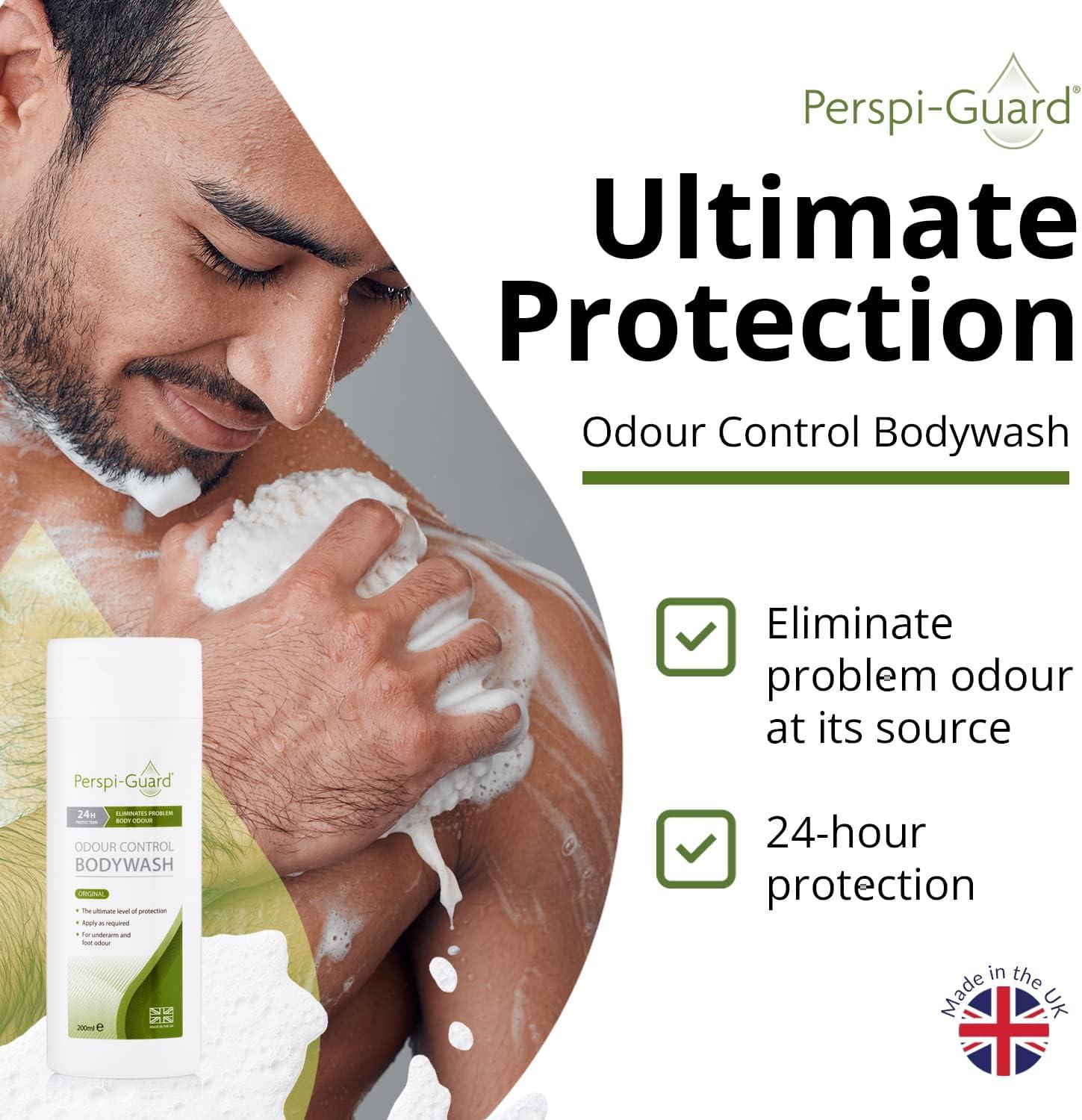 PerspiGuard Odour Control Body Wash Antibacterial Body Wash for Body