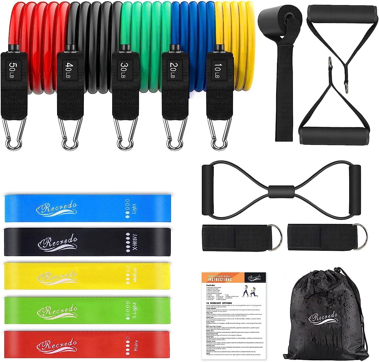 Band Workouts Peloton Resistance Bands Amazon Full-Body Resistance