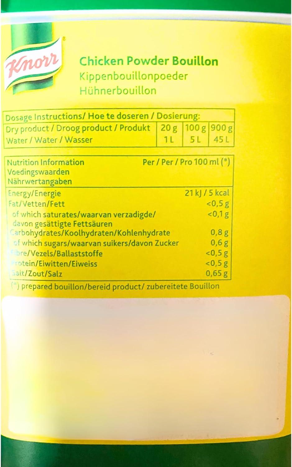 Knorr Chicken Powder Seasoning 900g - Authentic Flavors for Delicious ...
