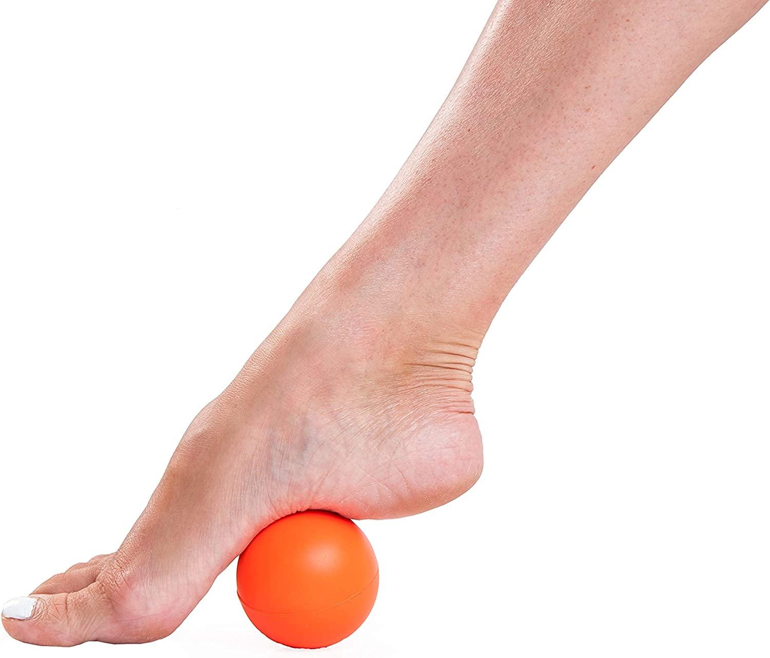 Velocity Massage Lacrosse Ball for Muscle Knots Myofascial Release Yoga Trigger Point Therapy