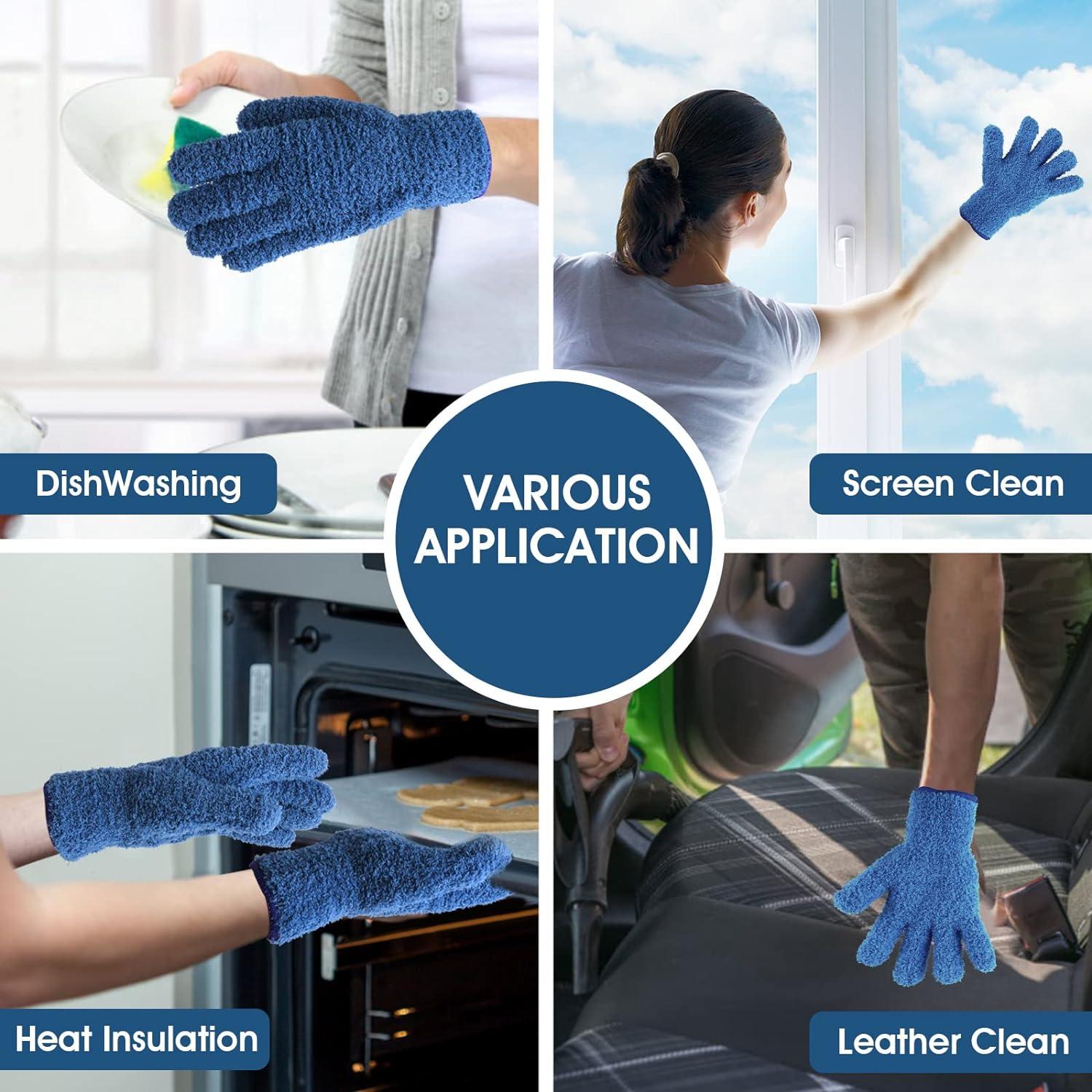 Molain Microfiber Dusting Gloves - Thumbnail 4