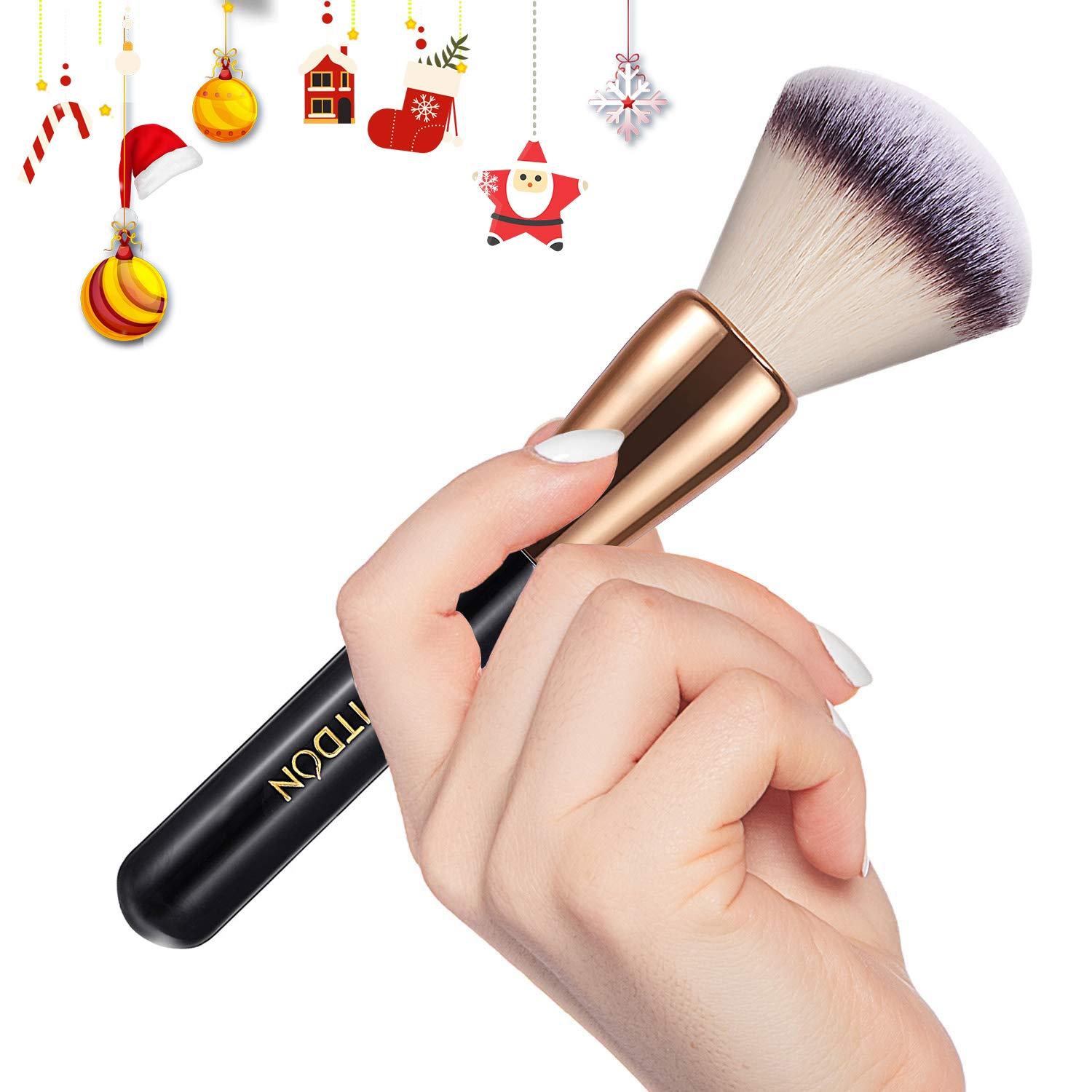 Powder Makeup Brush, FITDON Kabuki Brush for Face Large Coverage