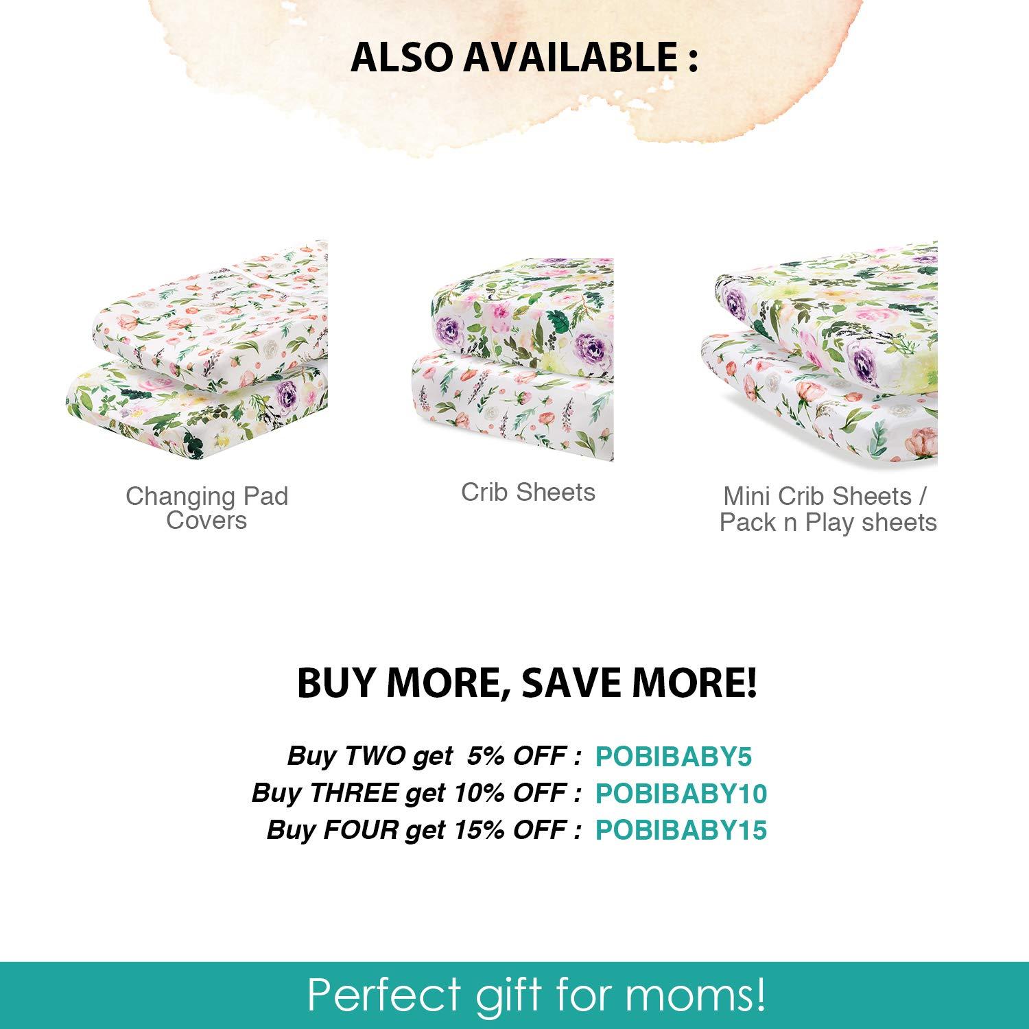 Pobibaby 2 Pack Premium Sheets for Standard Ultra