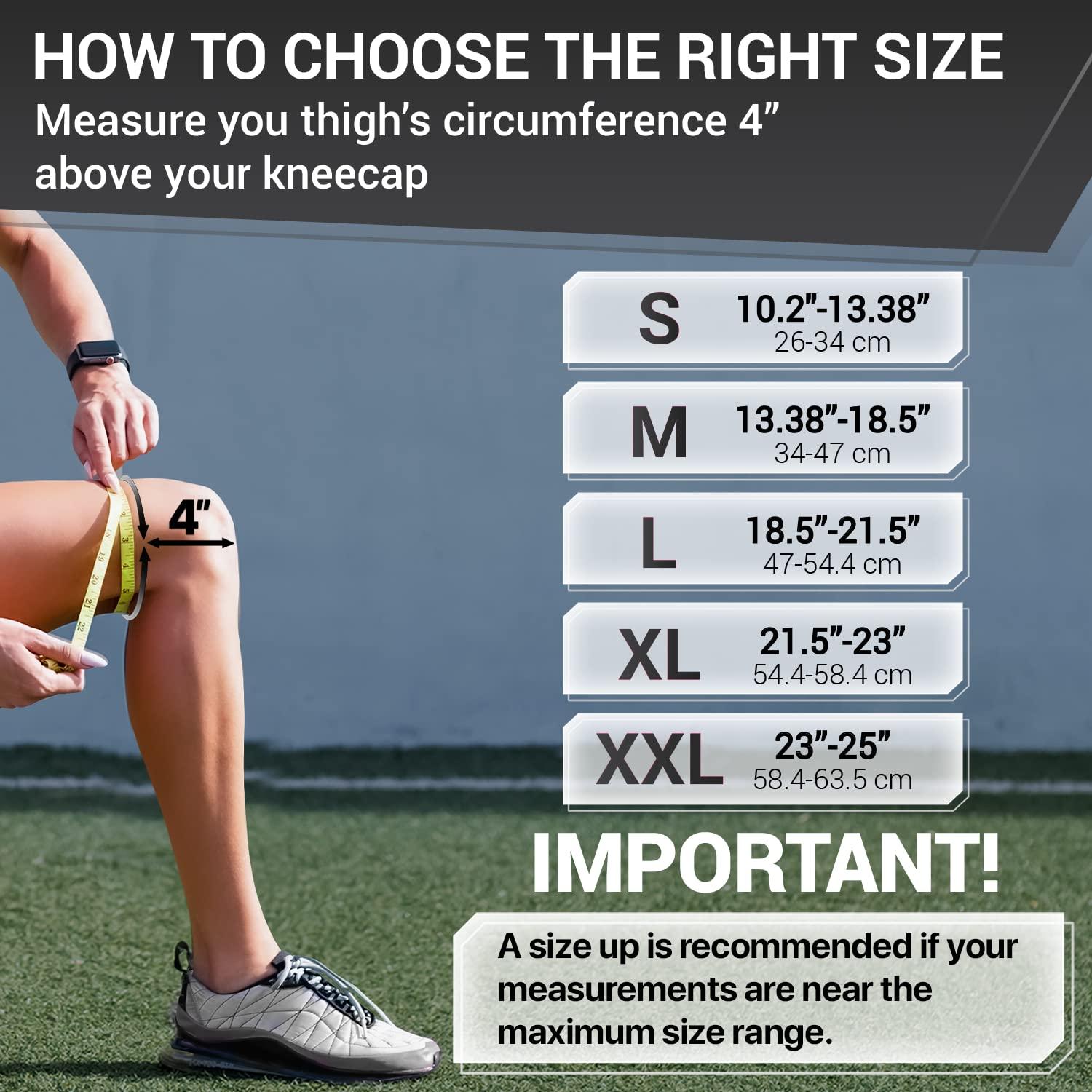 Dr. Brace ELITE Knee Brace with Side Stabilizers & Patella Gel Pads for