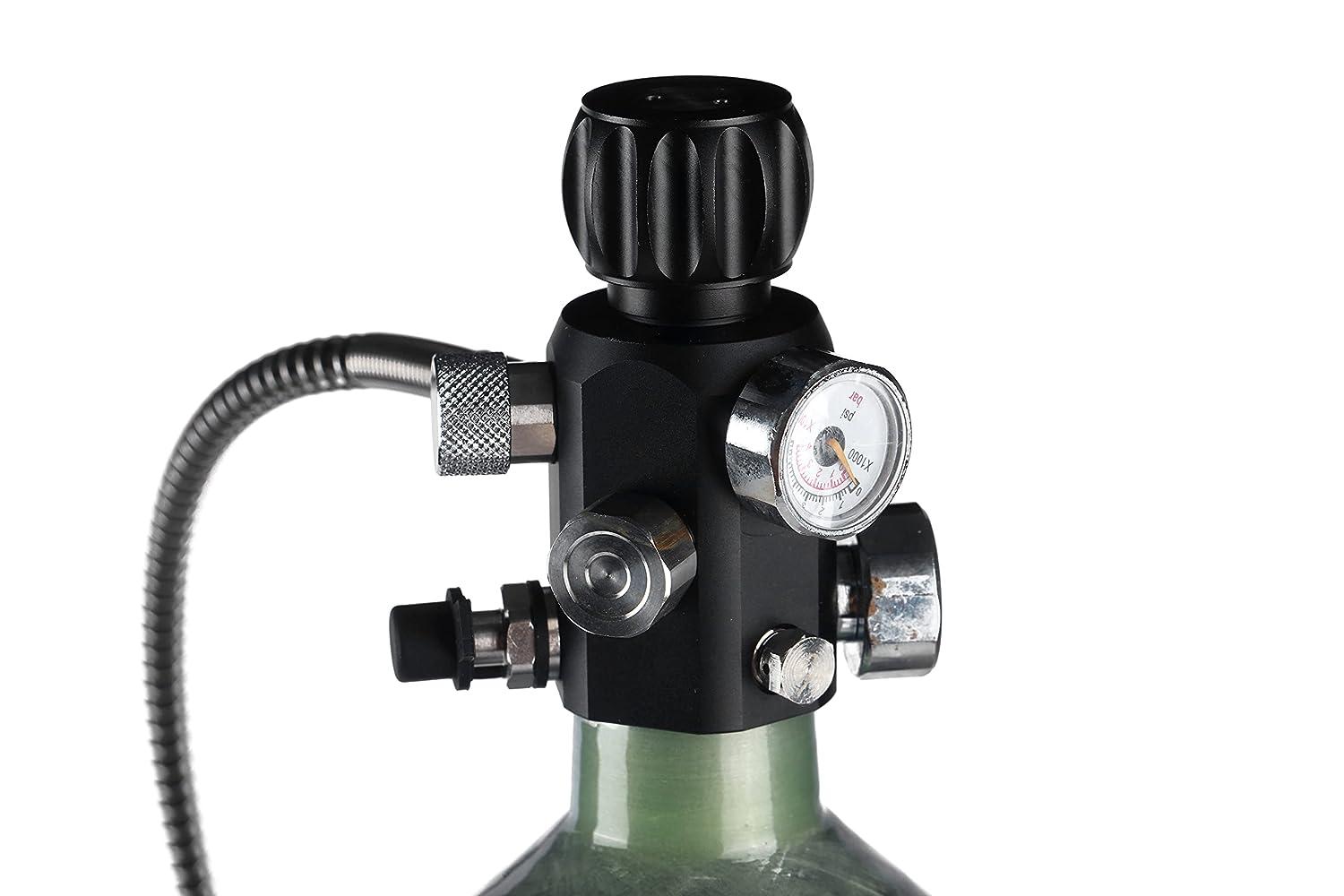 Station De Remplissage PCP Paintball – Valve Régulateur + Flexible 4500PSI TBvechi