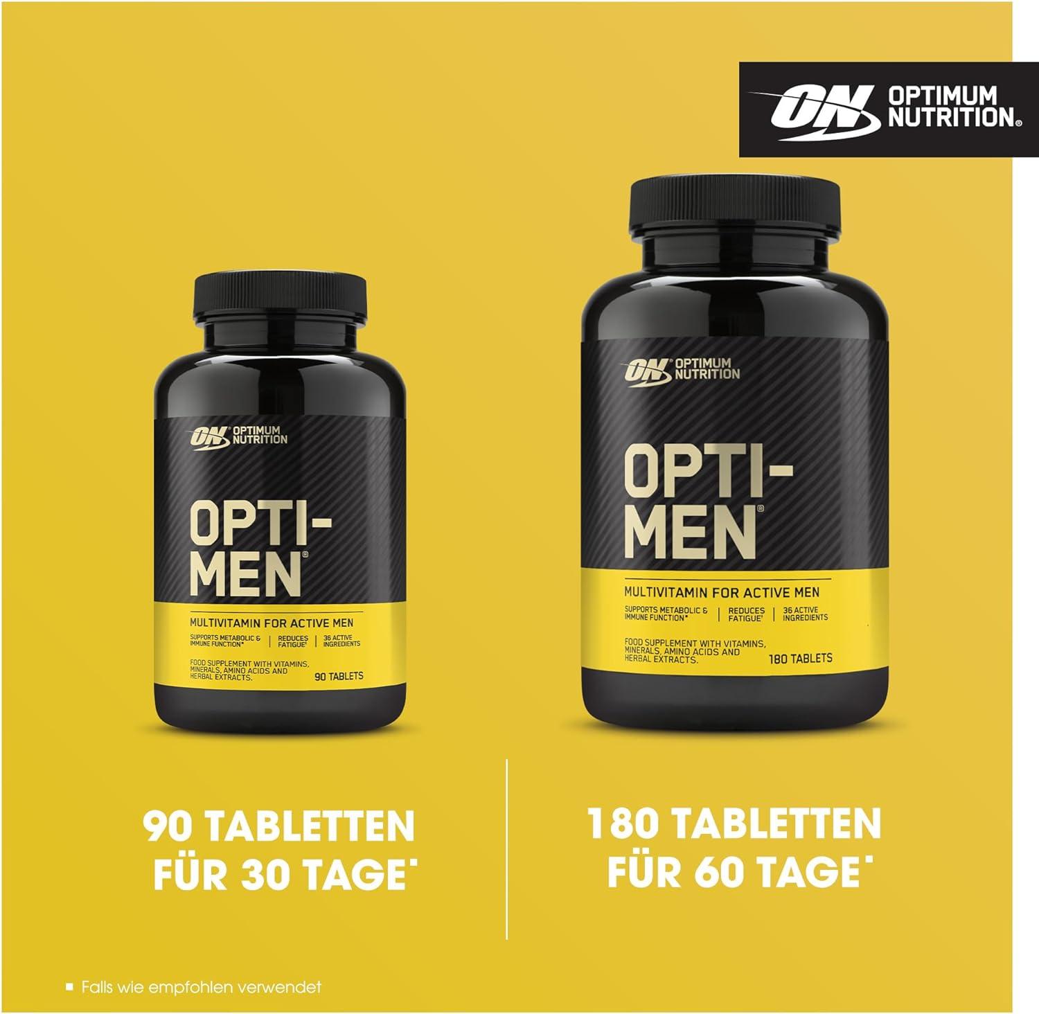 Optimum Nutrition Opti-Men Multi-Vitamin Supplement for Men - 90