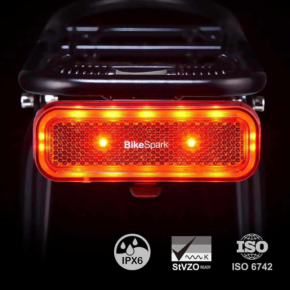 BikeSpark Auto-Sensing Rear Light G4R2022 USB Rechargeable