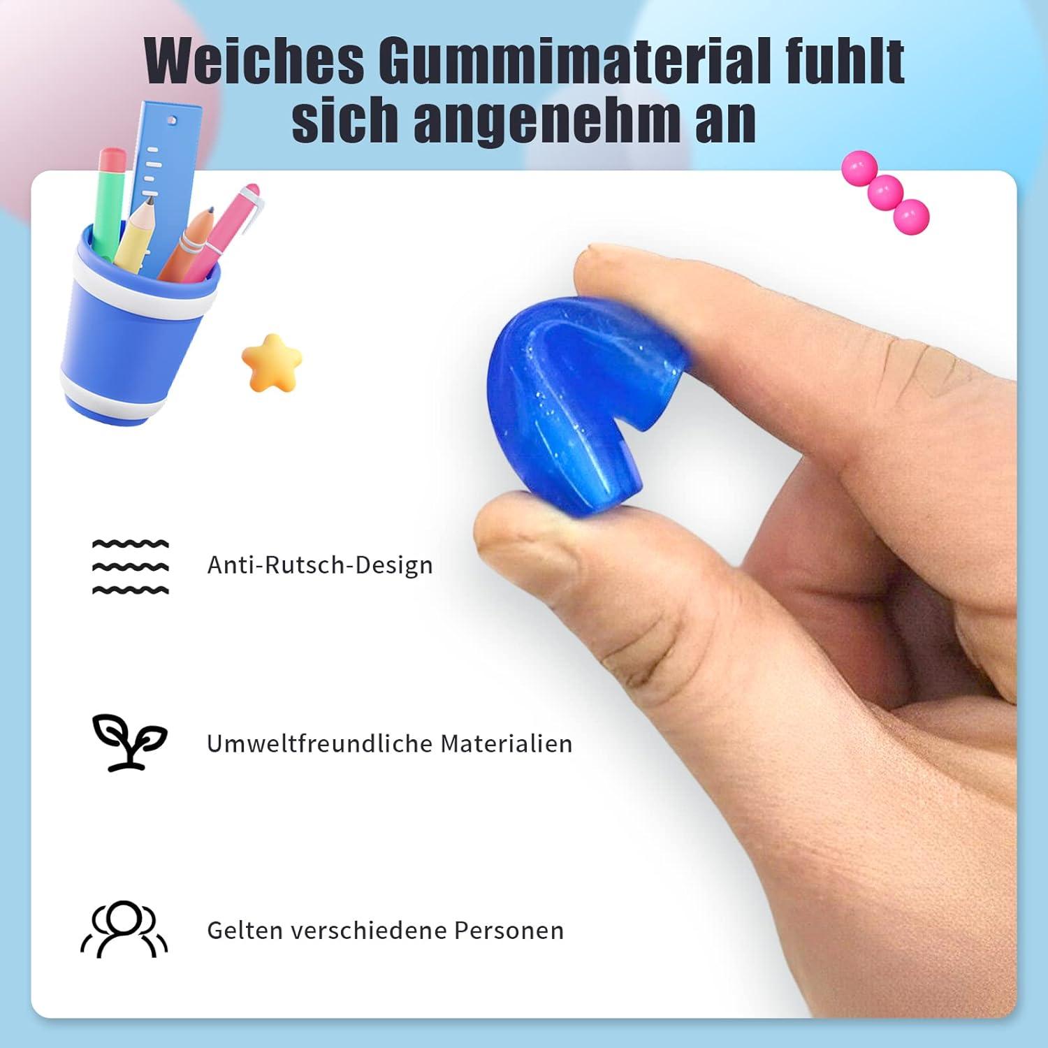 8-Piece Ergonomic Pencil Handle Set for Children | Writing Aid ...