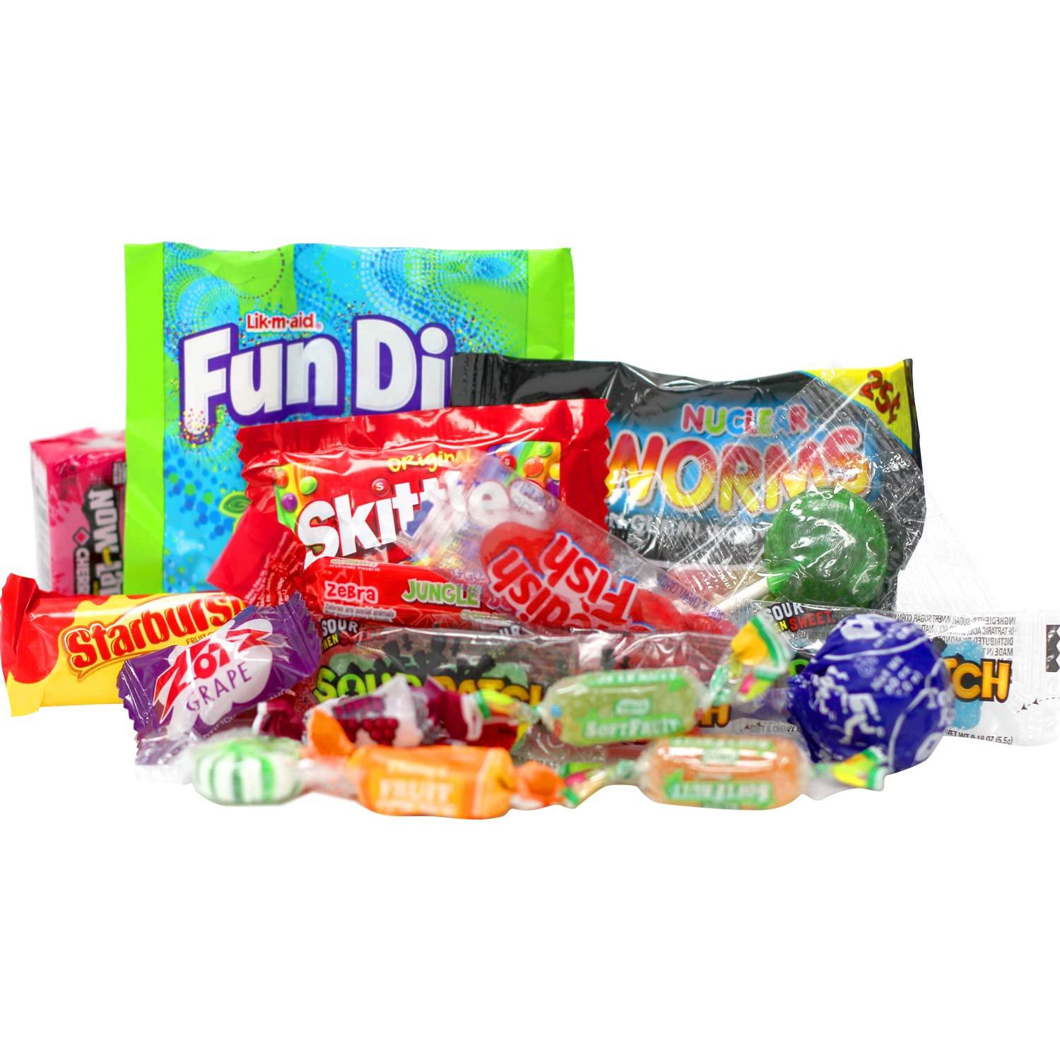 Bulk Candy Assortment, Individually Wrapped, Halloween, Parade, Pinata  Candy, Birthday Favors, 1,000 Pieces, 9 lbs