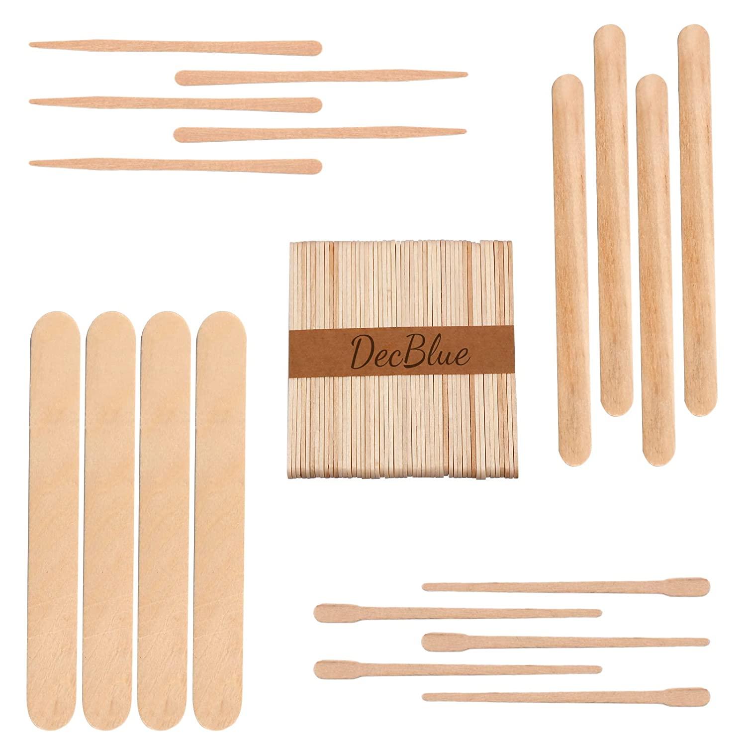 Disposable Wax Waxing Hair Removal Wooden Sticks Woman Skin Care Stirrer  Toiletry Kit Waxing Stick Wood Tongue Depressor Spatula