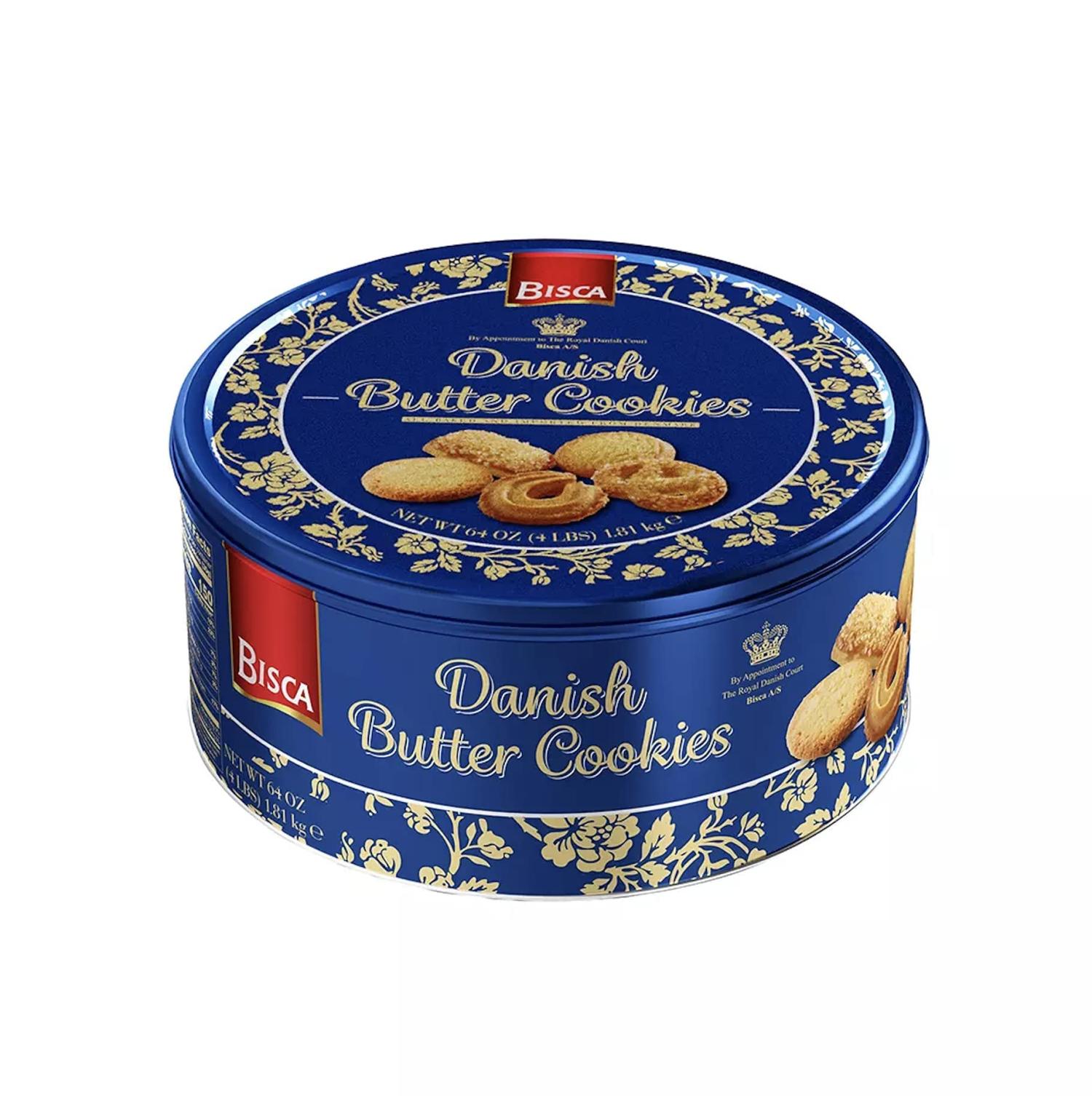 Bisca Dansk Danish Butter Cookie Assortment 4 LBS 5 Pound (Pack of 1)