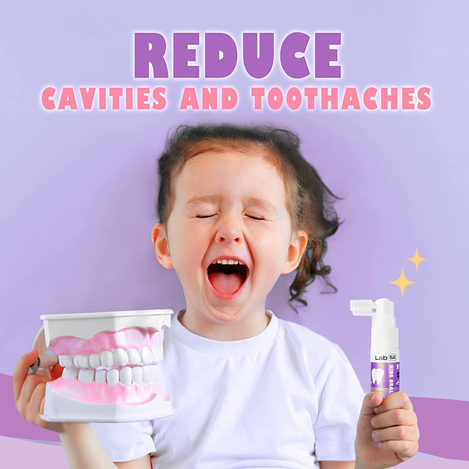 LAB52 Children Toothpaste Helper Anticavity Mouth Spray with MesoFill
