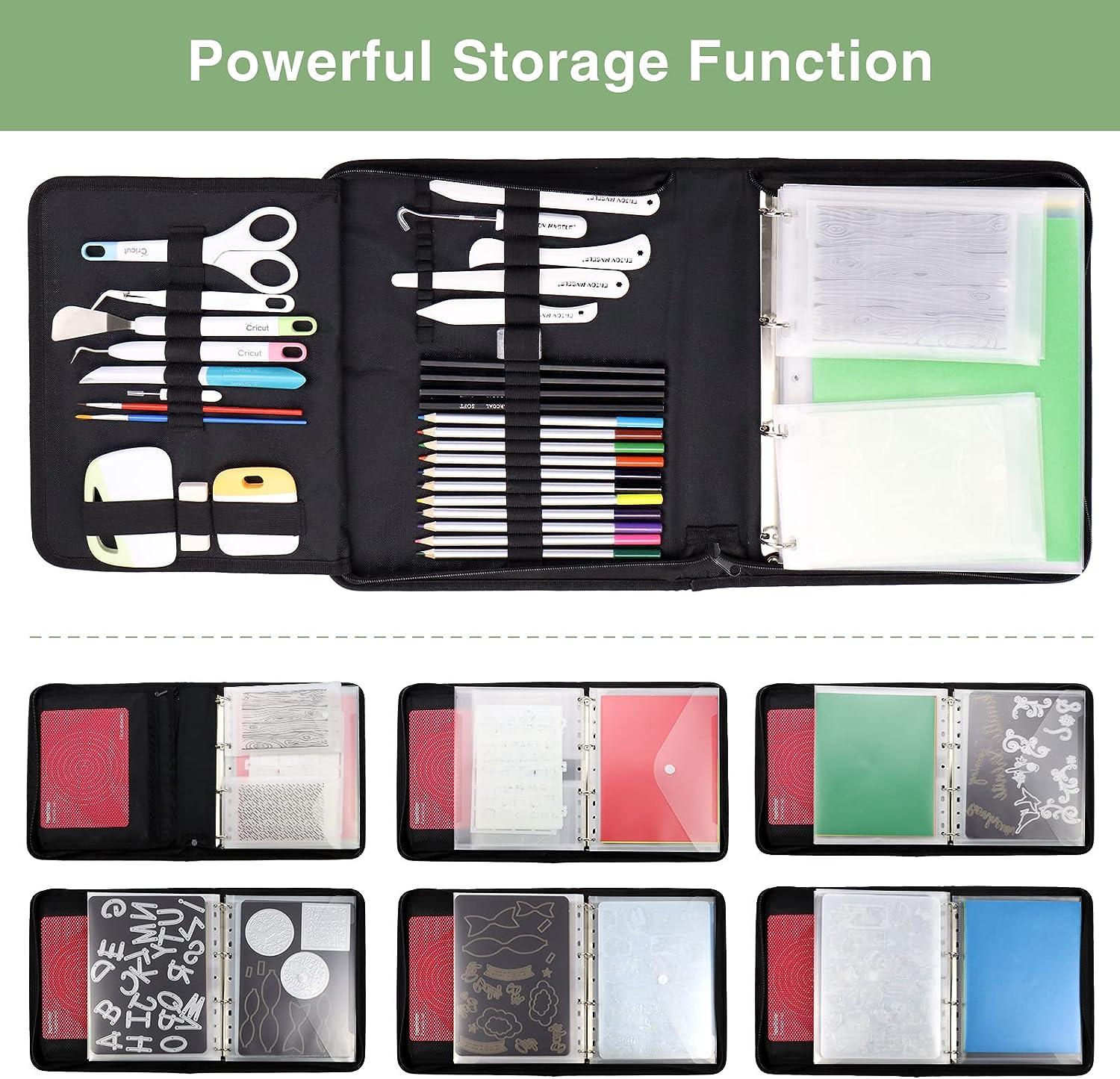 Craft Organizer Binder with Sheets Stamp and Die Cut Storage