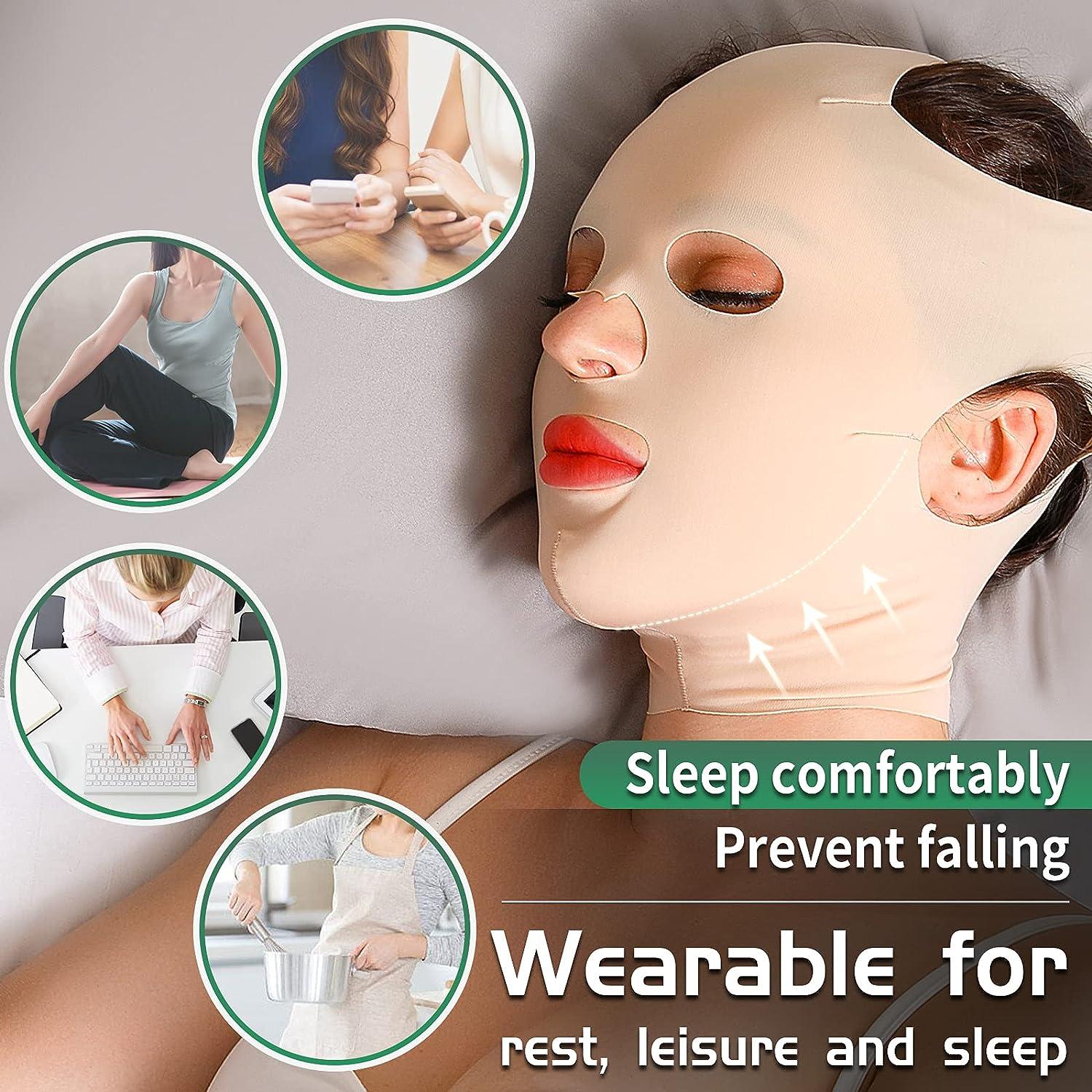 Anti Wrinkle V-face Shaper Face-lift Mask Sleep Bandage Full Face Sleeping  Mask