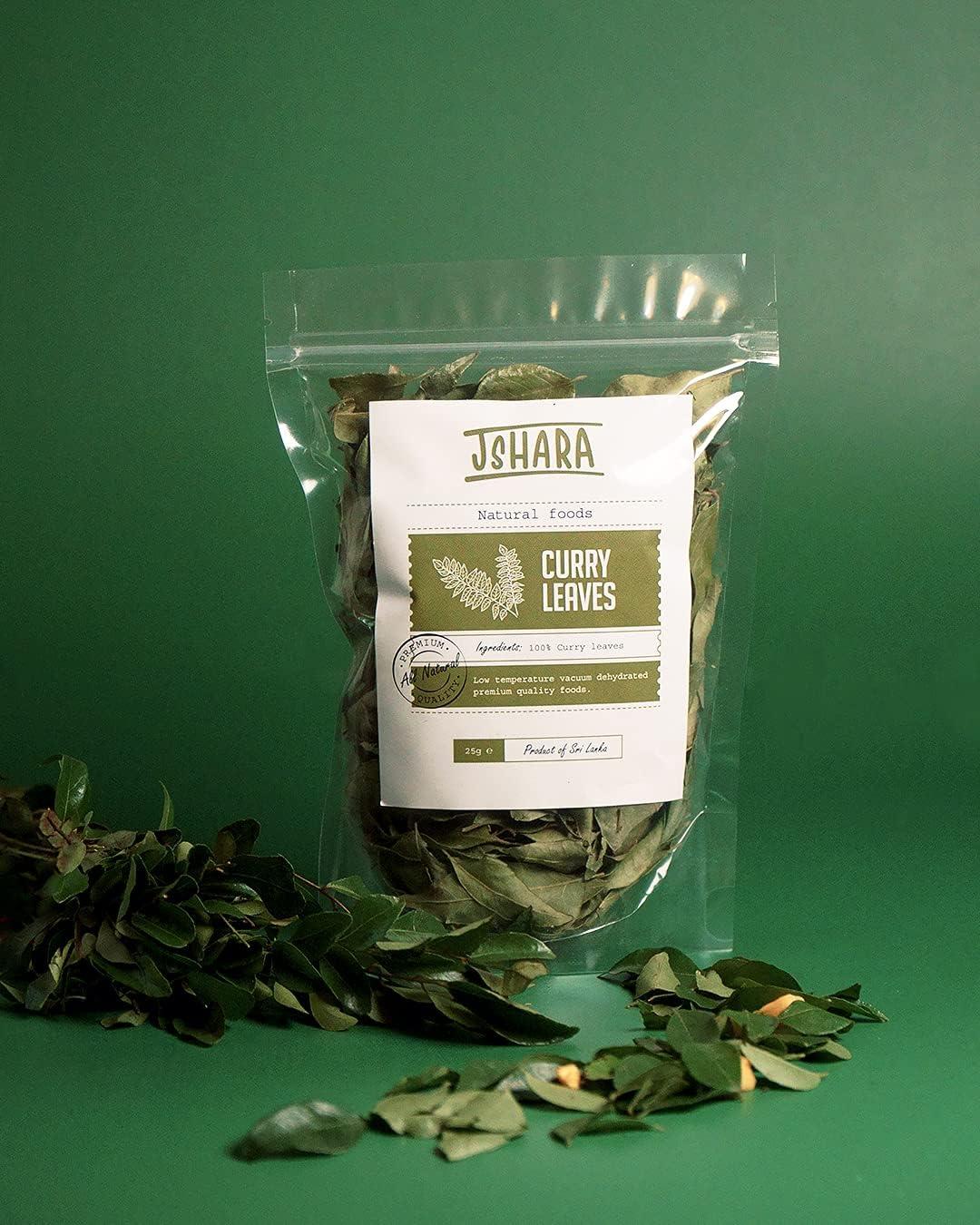 Premium Quality Dehydrated Curry Leaves 25g Aromatic Sri Lankan Dried