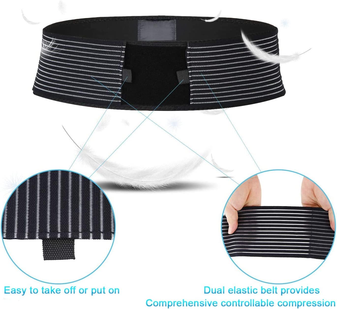 Nvorliy SI Joint Belt Plus Size Sacroiliac Brace Lumbar Lower Back